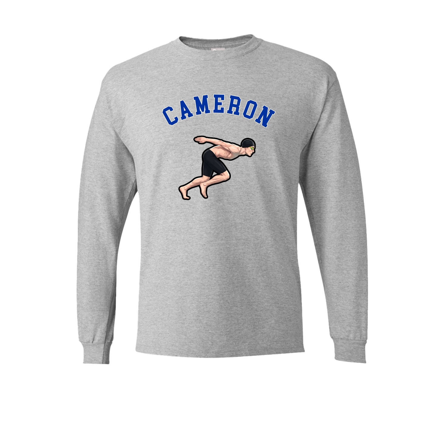 Long Sleeve Tee — Shirsey Arch in Grey