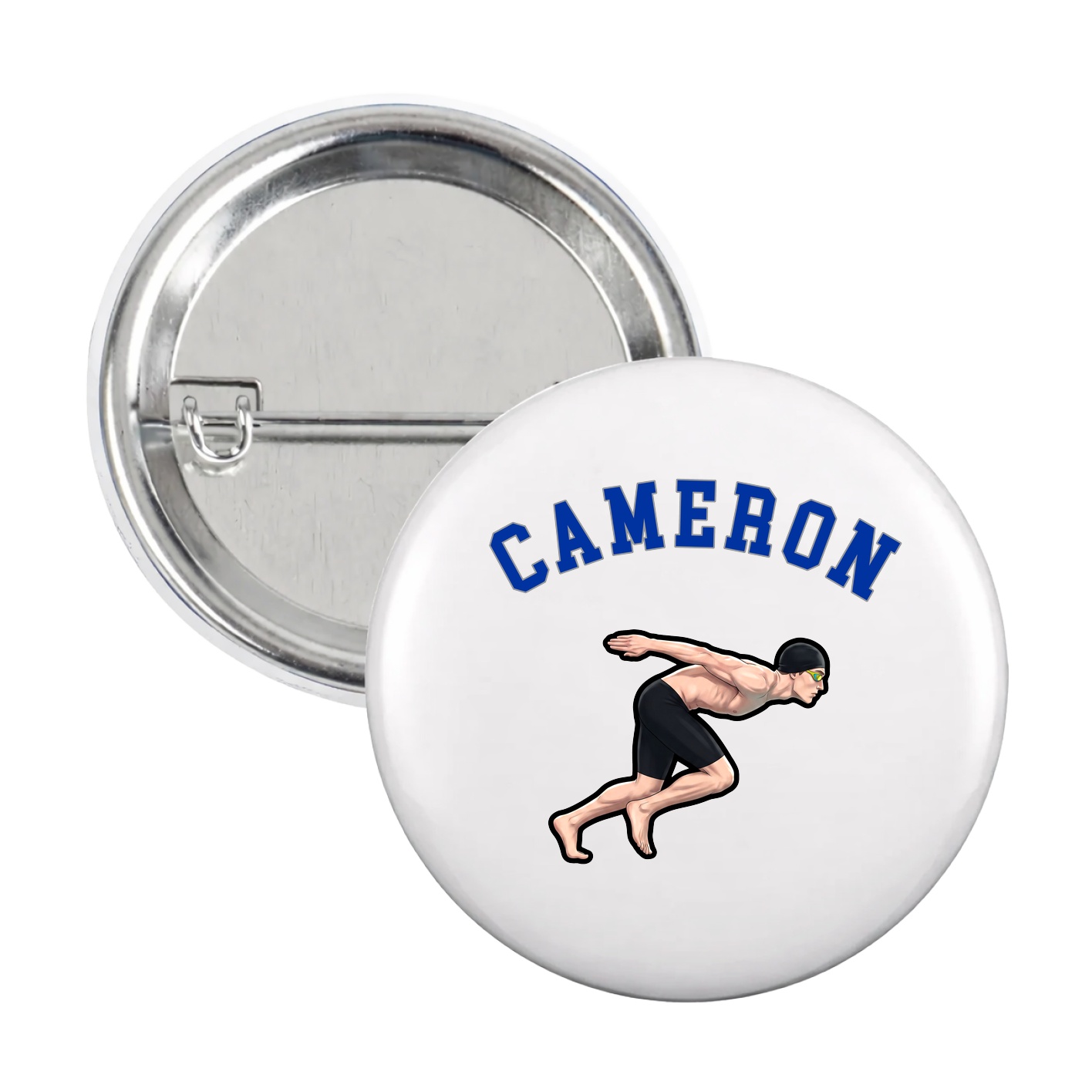Game Day Button — Shirsey Arch in White
