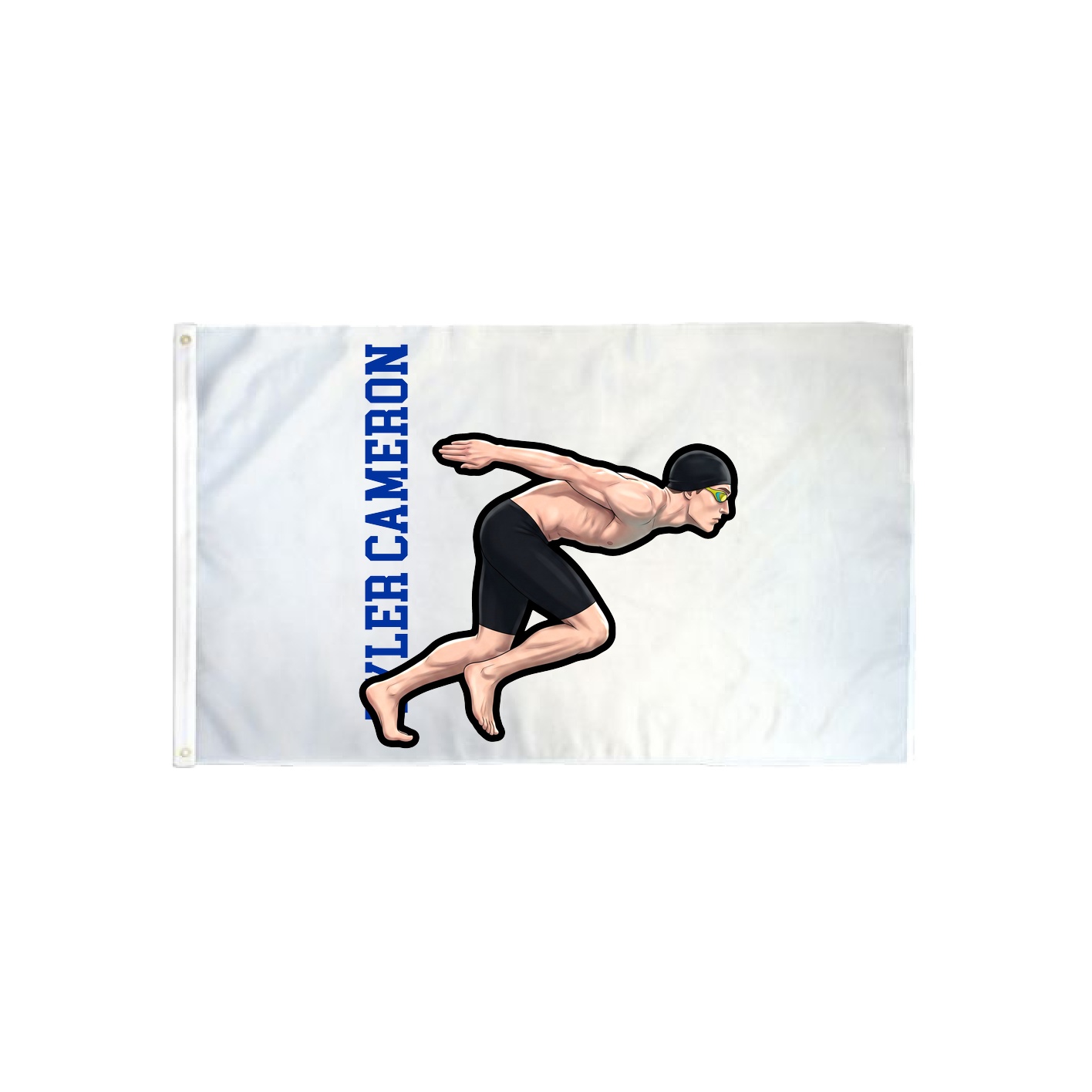 3x5 Flag — Name Vertical in Classic