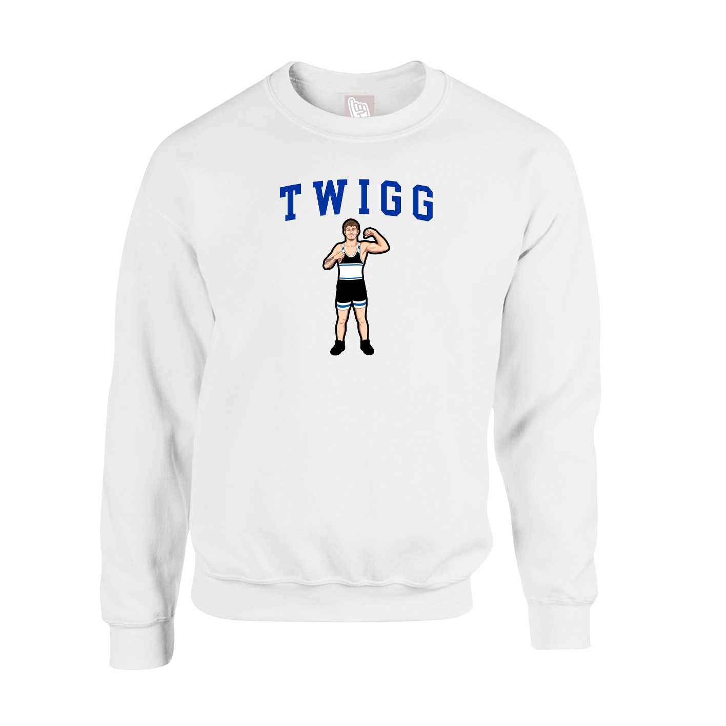 Fleece Crew — Shirsey in White