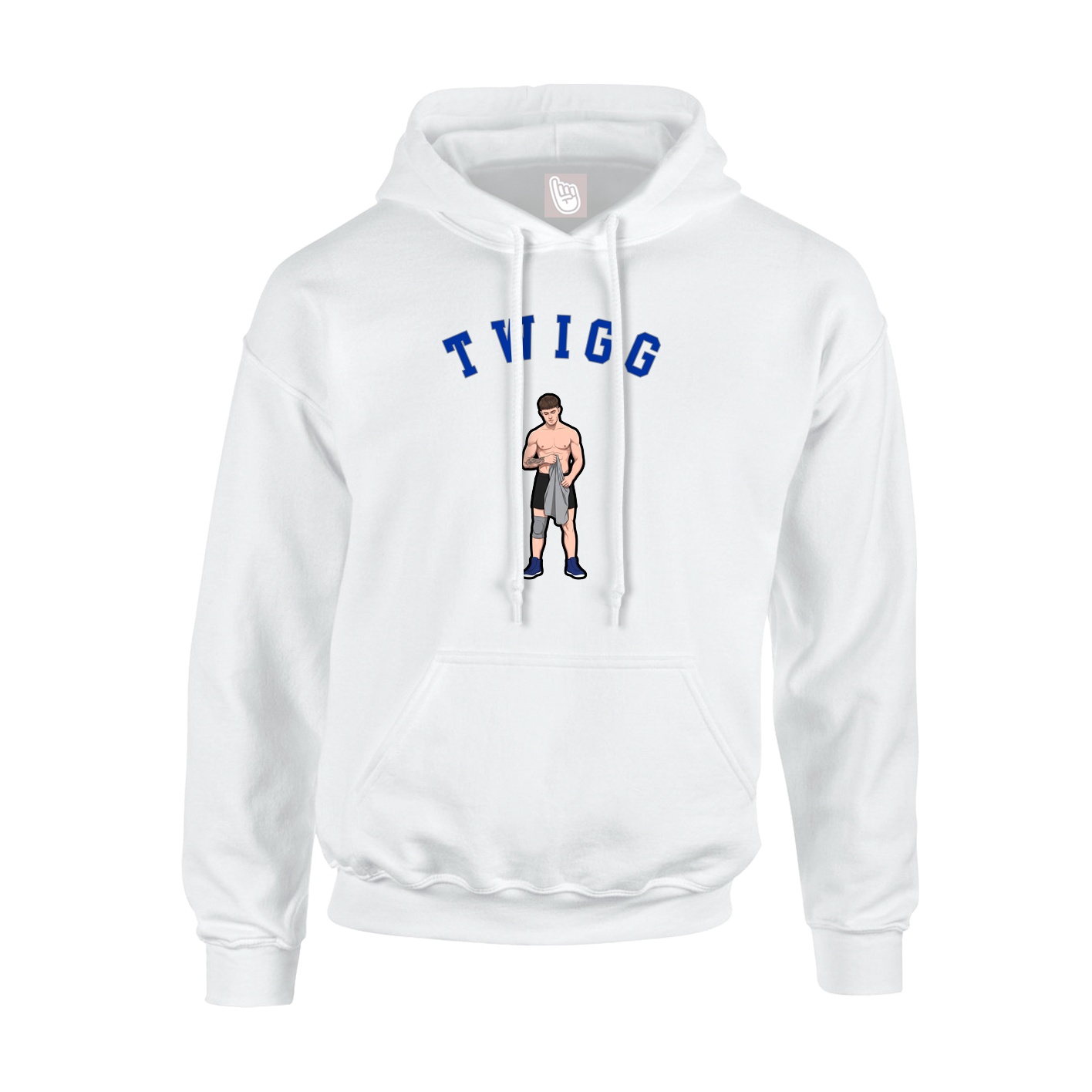 Hoodie — Shirsey Arch in White
