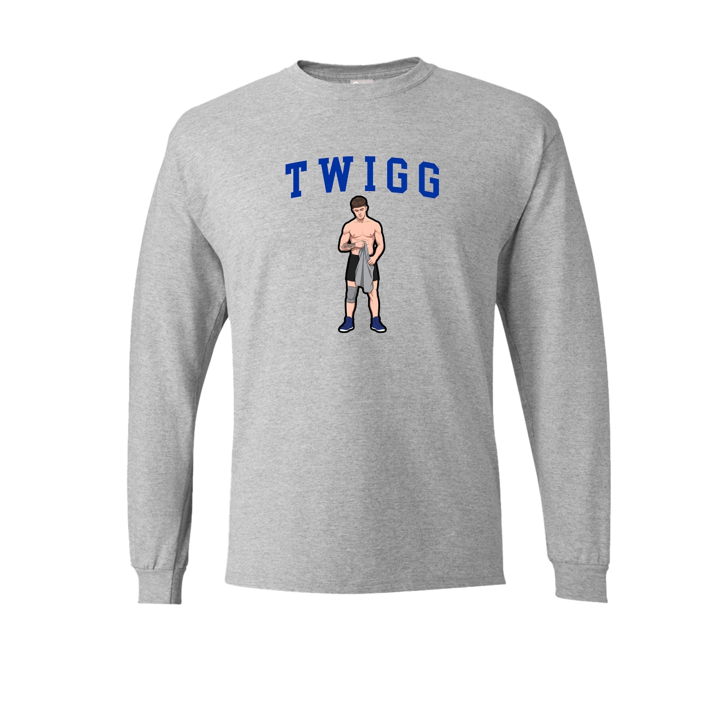 Long Sleeve Tee — Shirsey in Grey