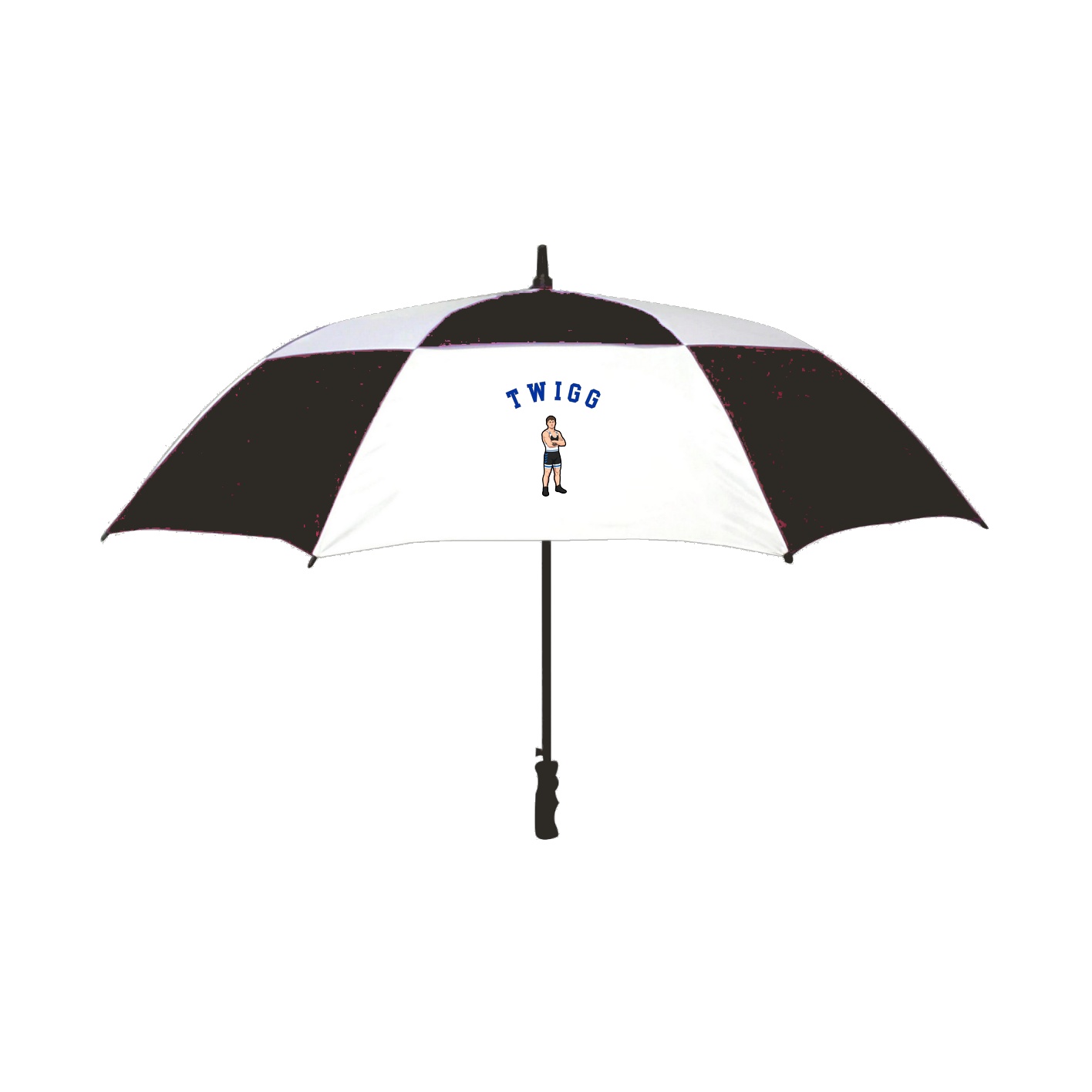 Golf Umbrella — Shirsey Arch in Black