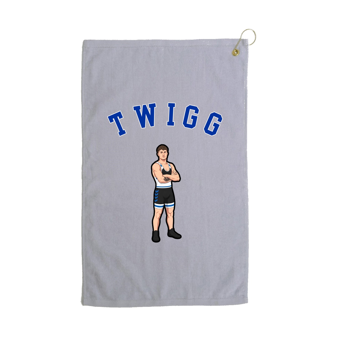 Golf Towel — Shirsey Arch in Grey