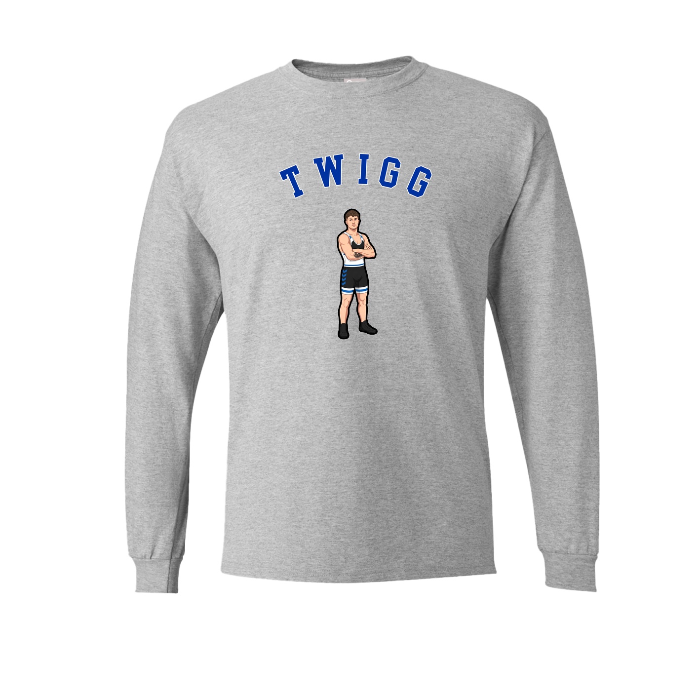 Long Sleeve Tee — Shirsey Arch in Grey