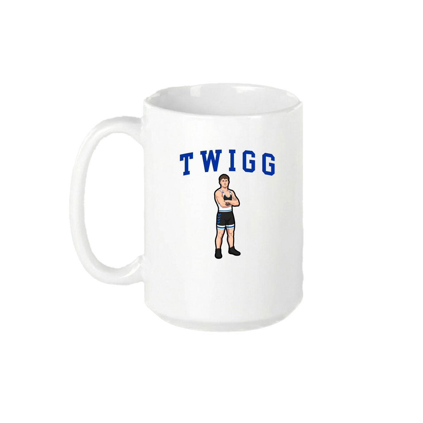 15oz Coffee Mug — Shirsey in White