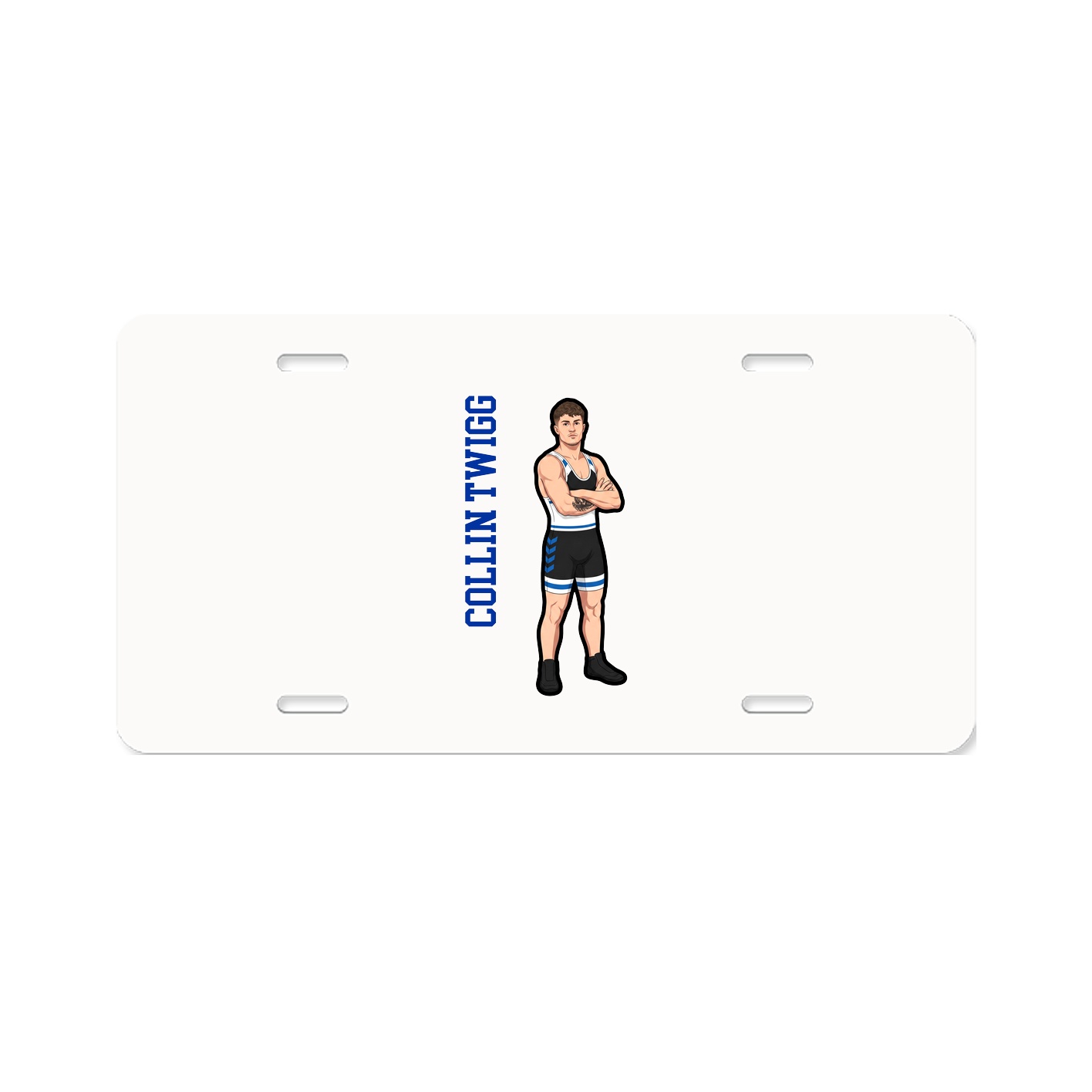 Aluminum License Plate