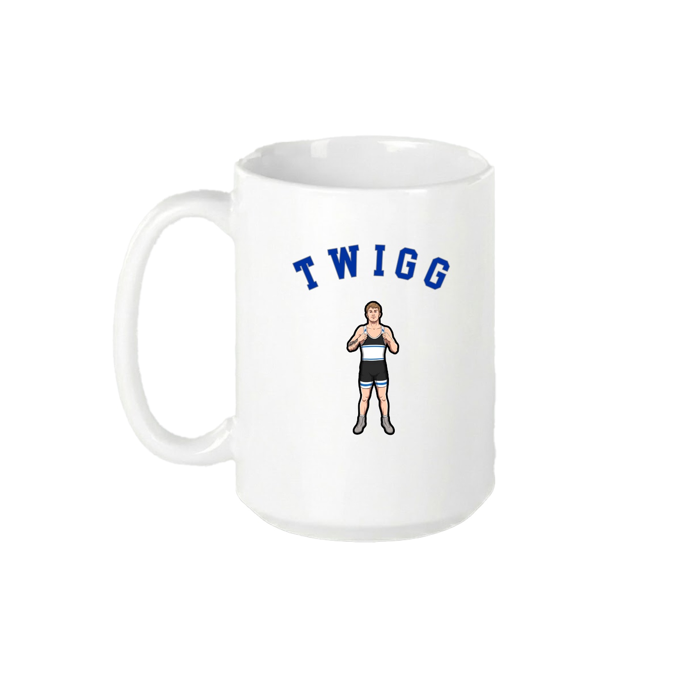 15oz Coffee Mug — Shirsey Arch in White