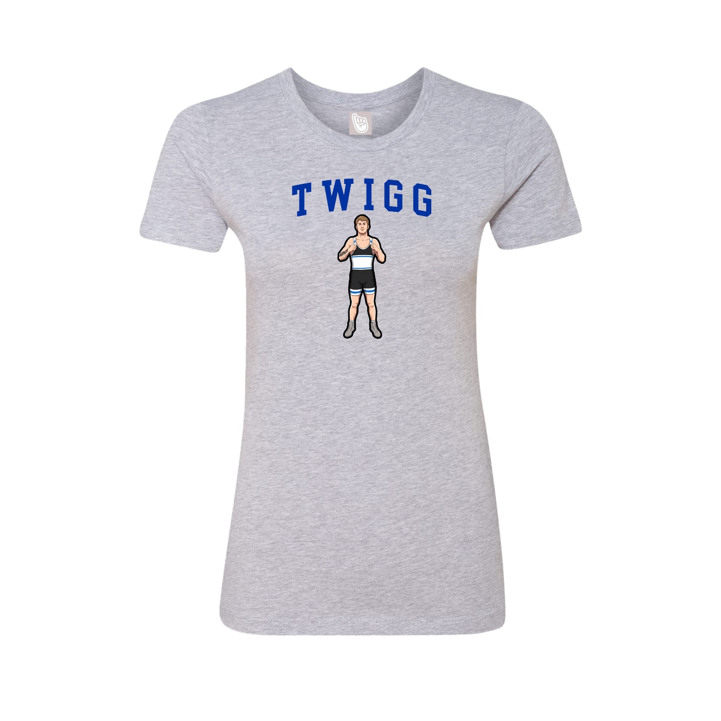 Fitted Women's Tee — Shirsey in Grey
