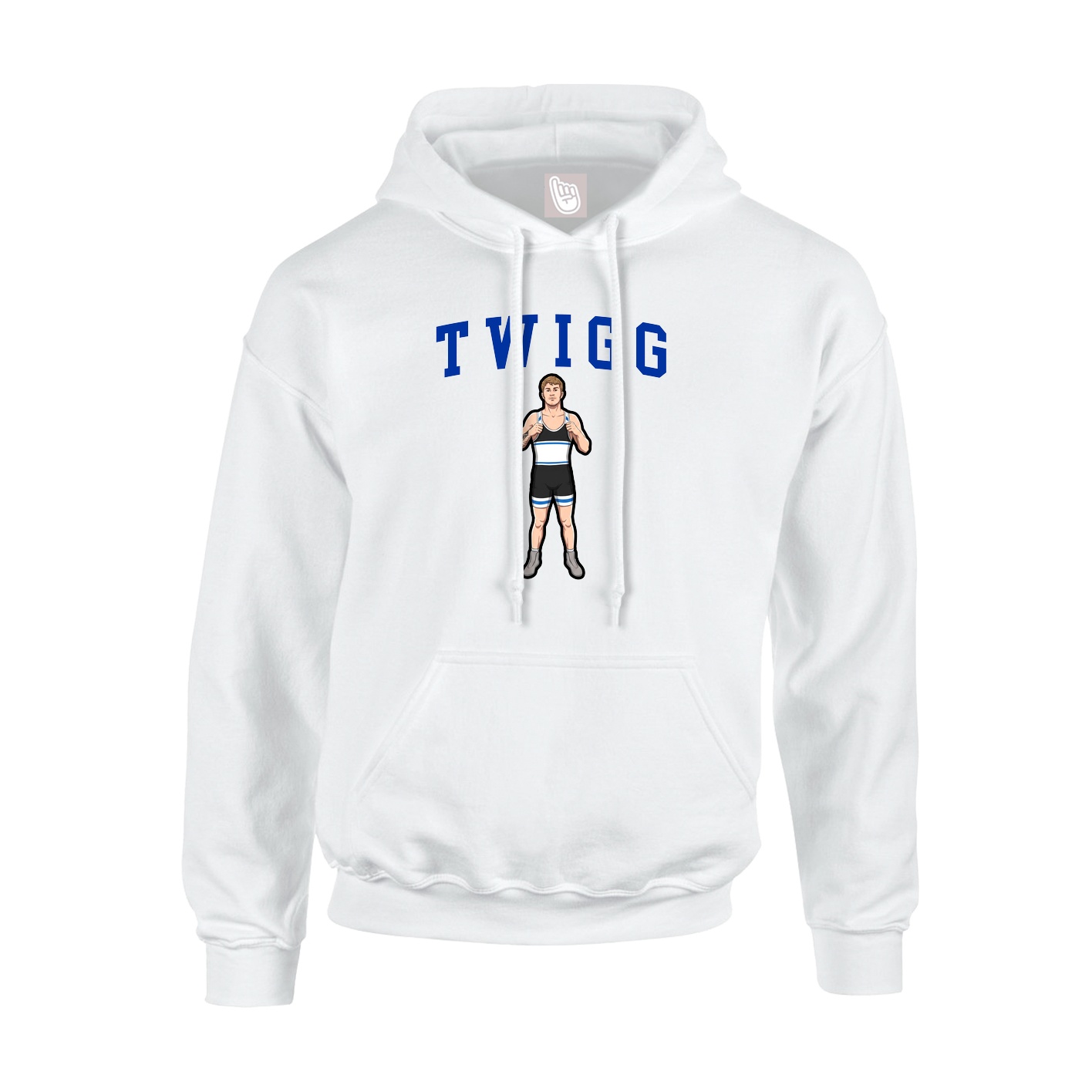 Hoodie — Shirsey in White