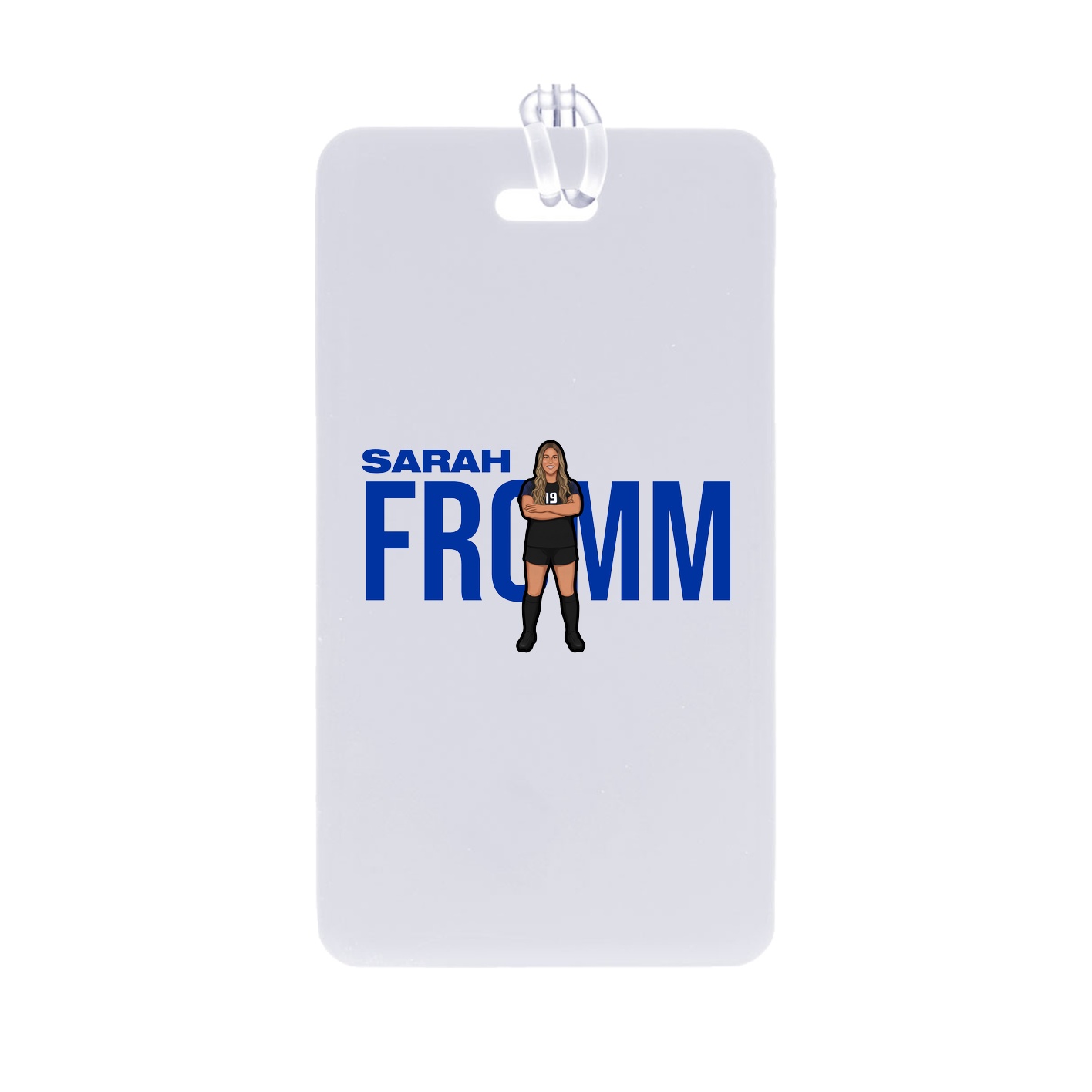 Bag Tag — Player Name in Classic