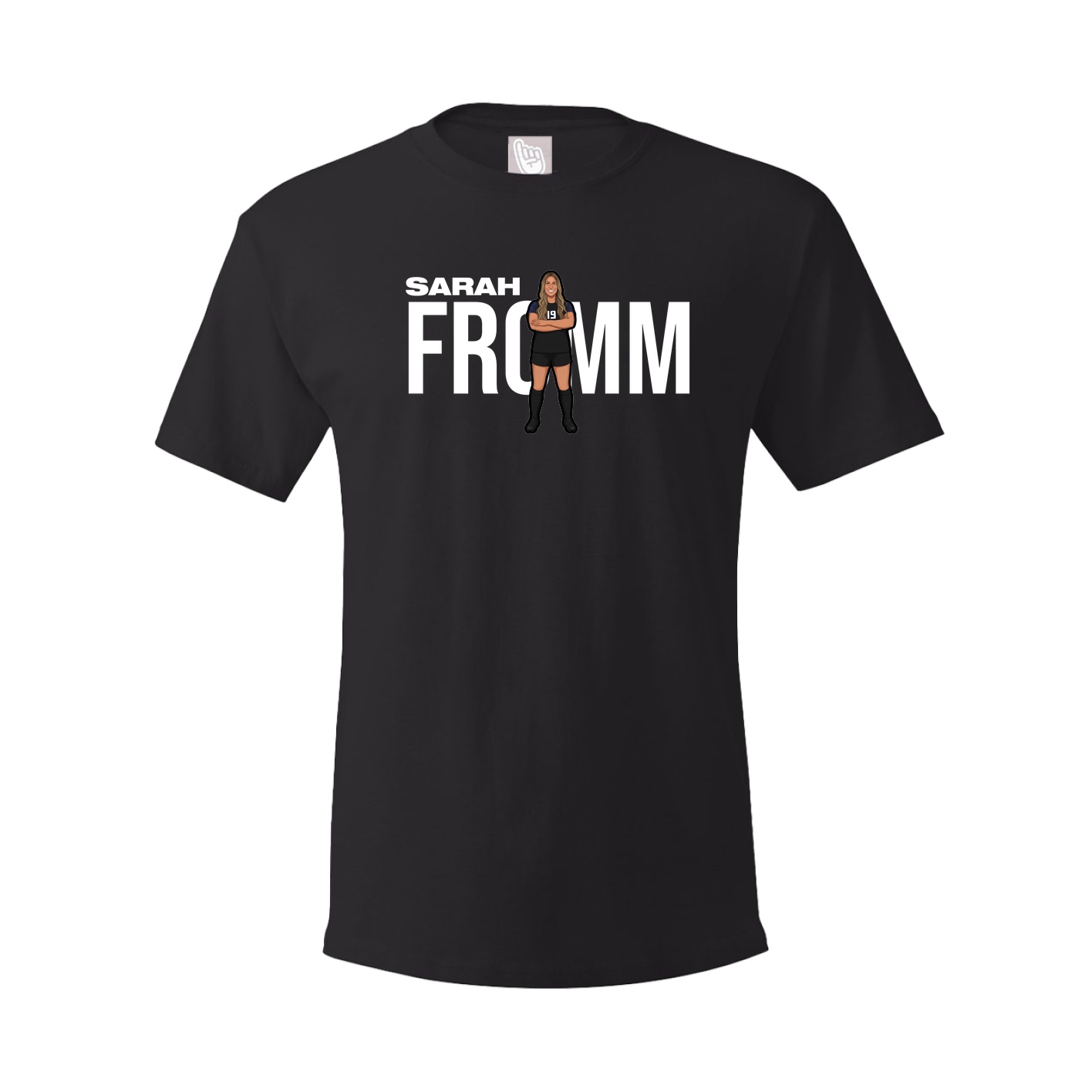 Youth Tee — Player Name in Black