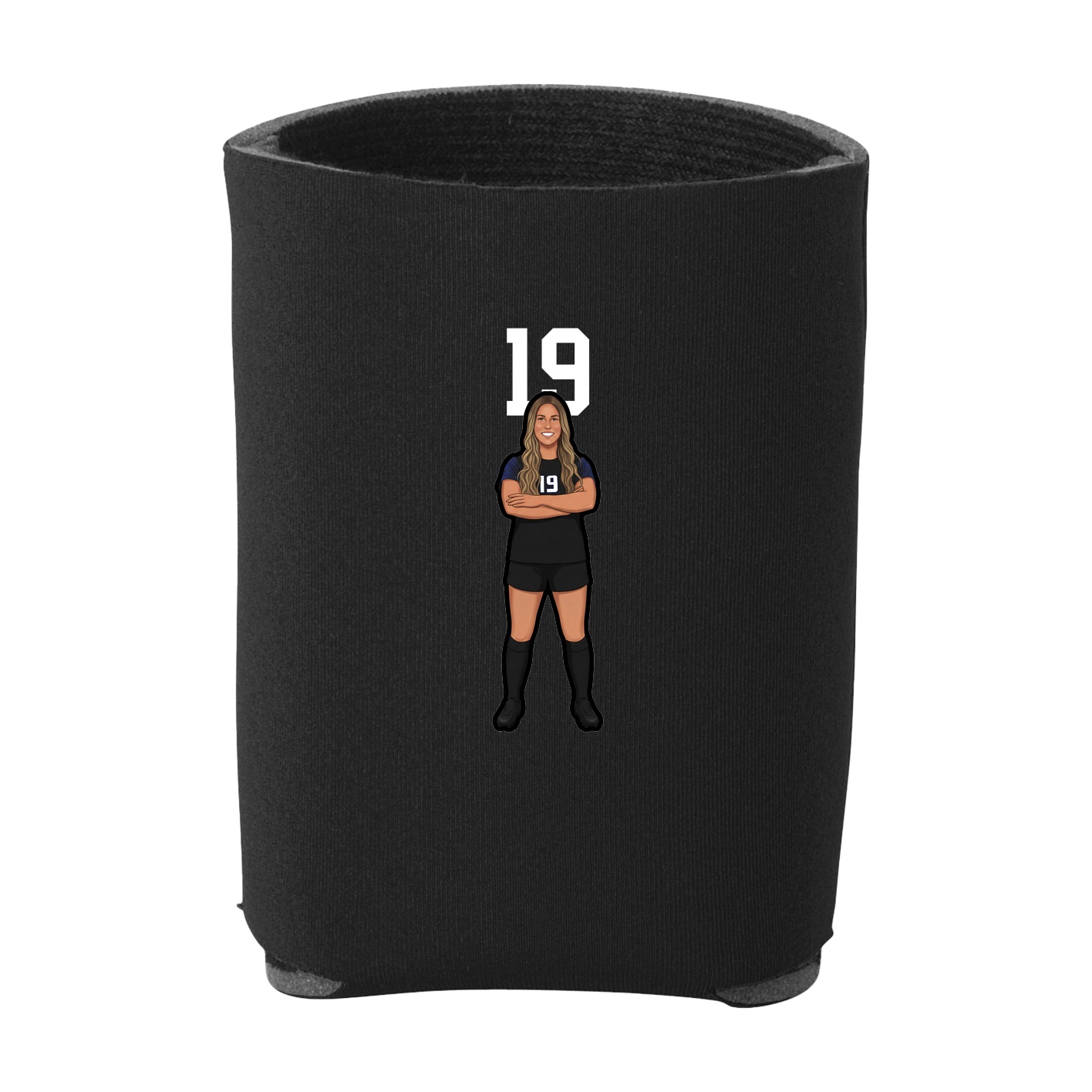 Can Holder — Number Top in Black