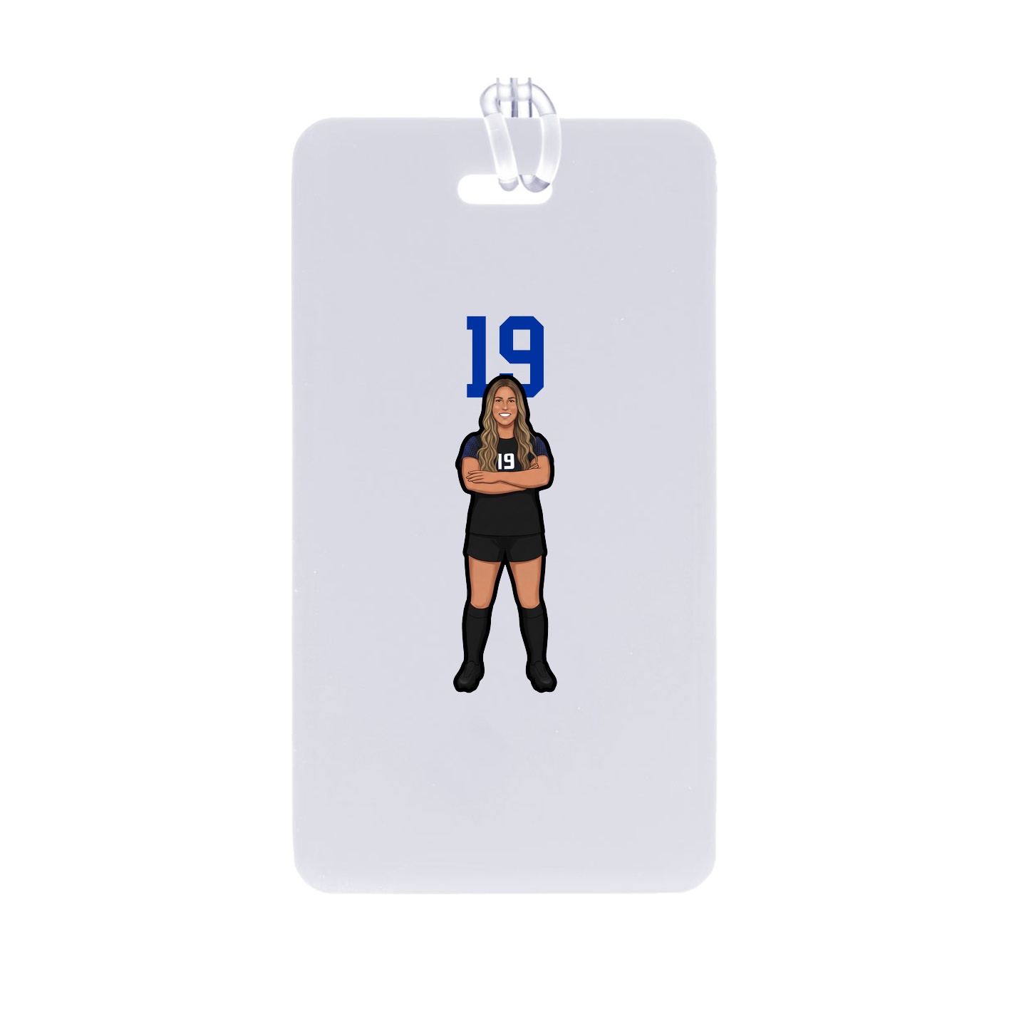 Bag Tag — Number Top in Classic