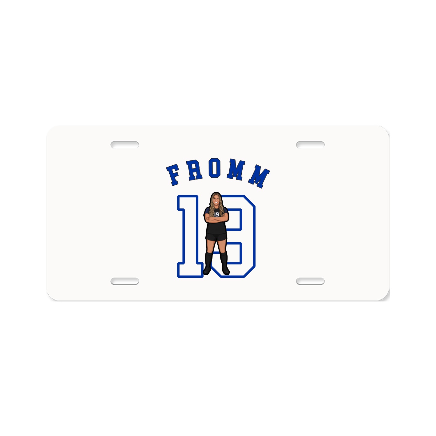 License Plate — Shirsey Arch in Classic
