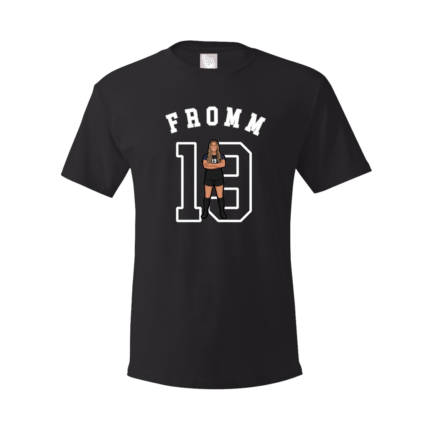 Youth Tee — Shirsey Arch in Black