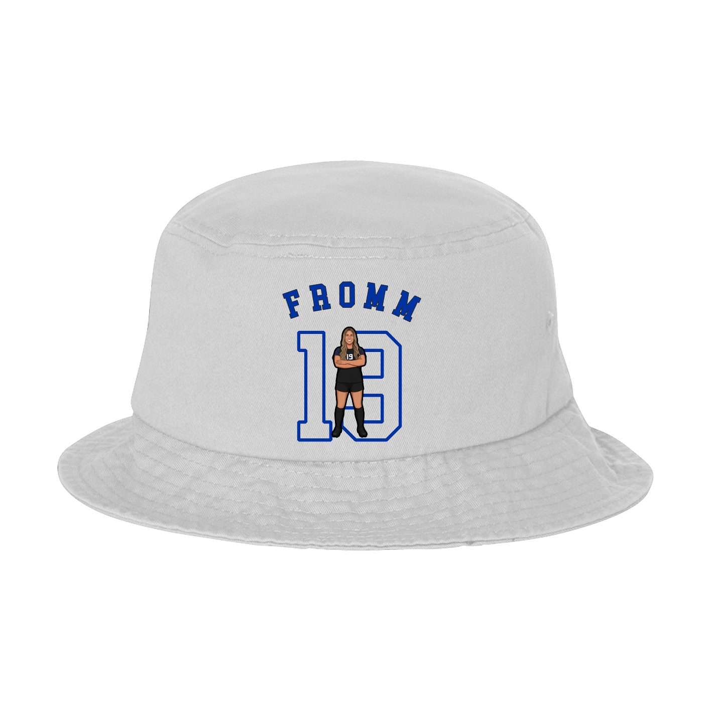 Bucket Cap — Shirsey Arch in White