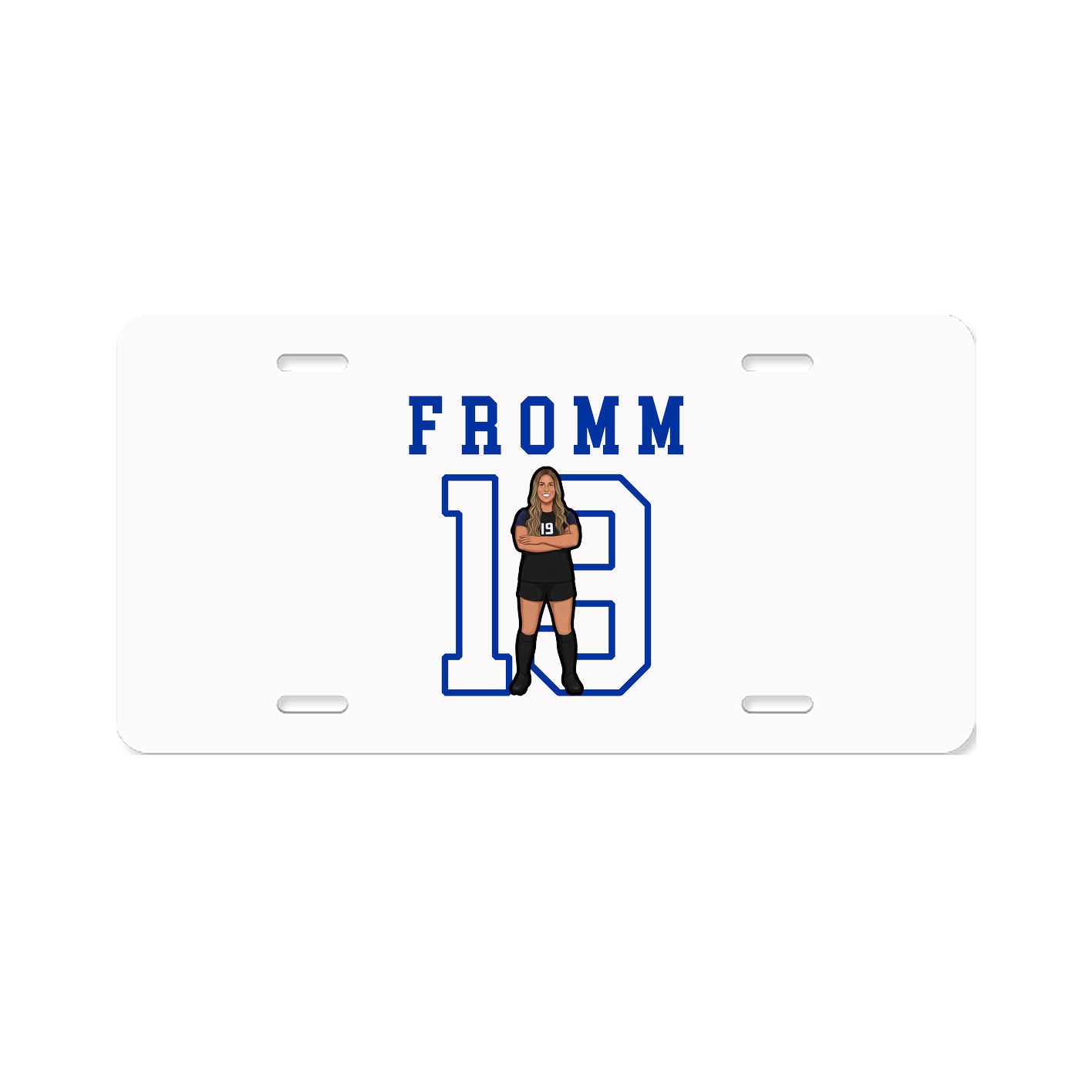License Plate — Shirsey in Classic