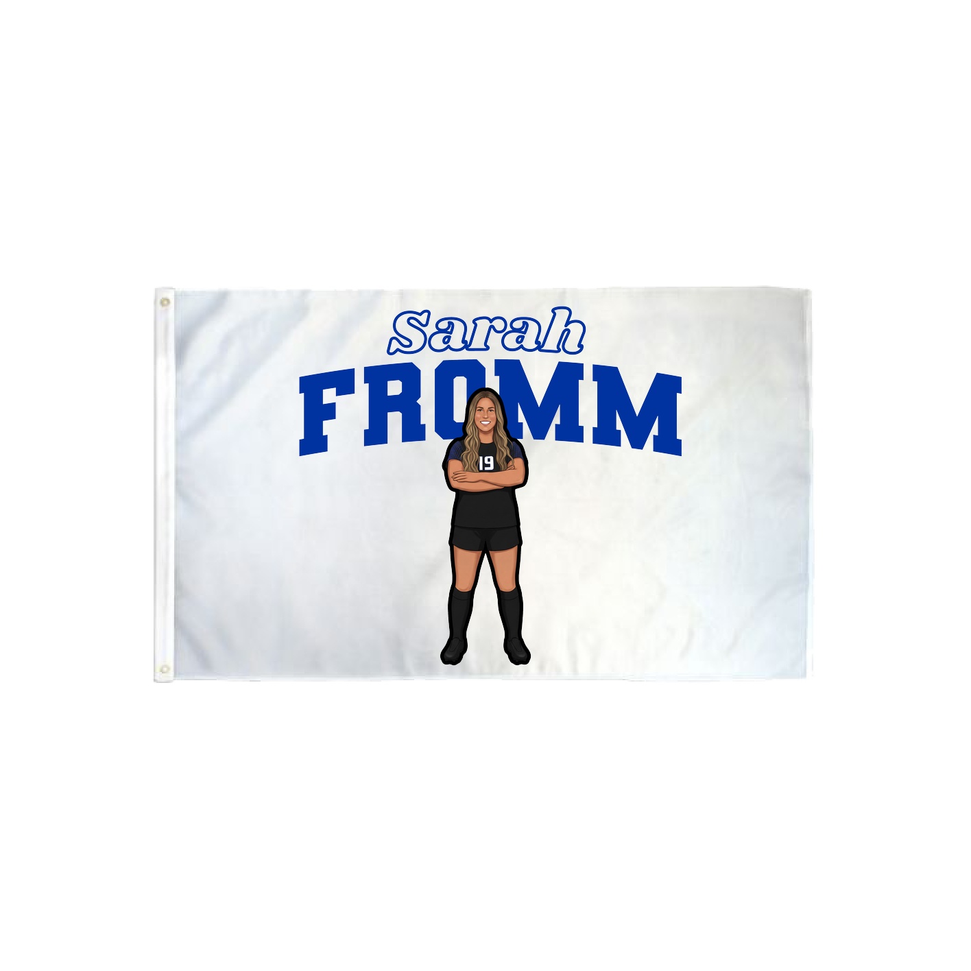 3x5 Flag — Name Arch in Classic