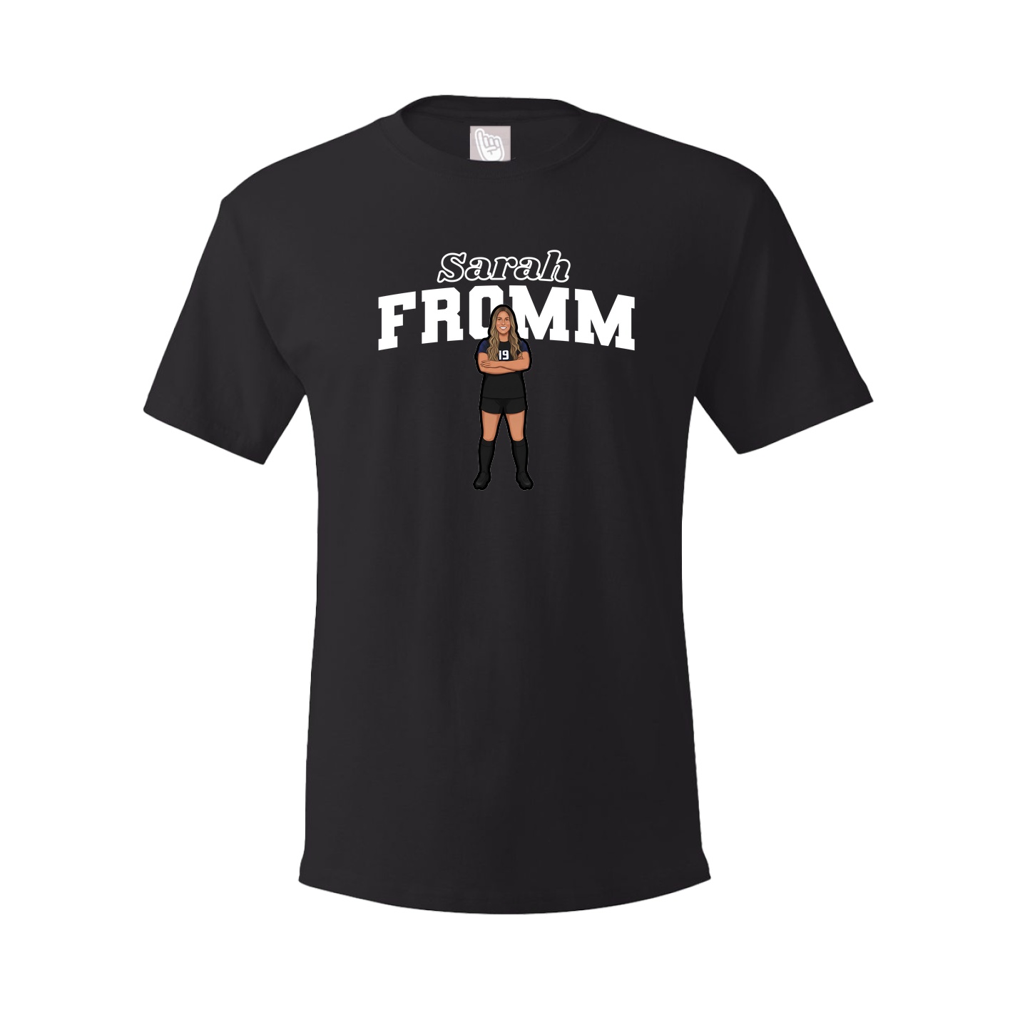 Tee — Name Arch in Black