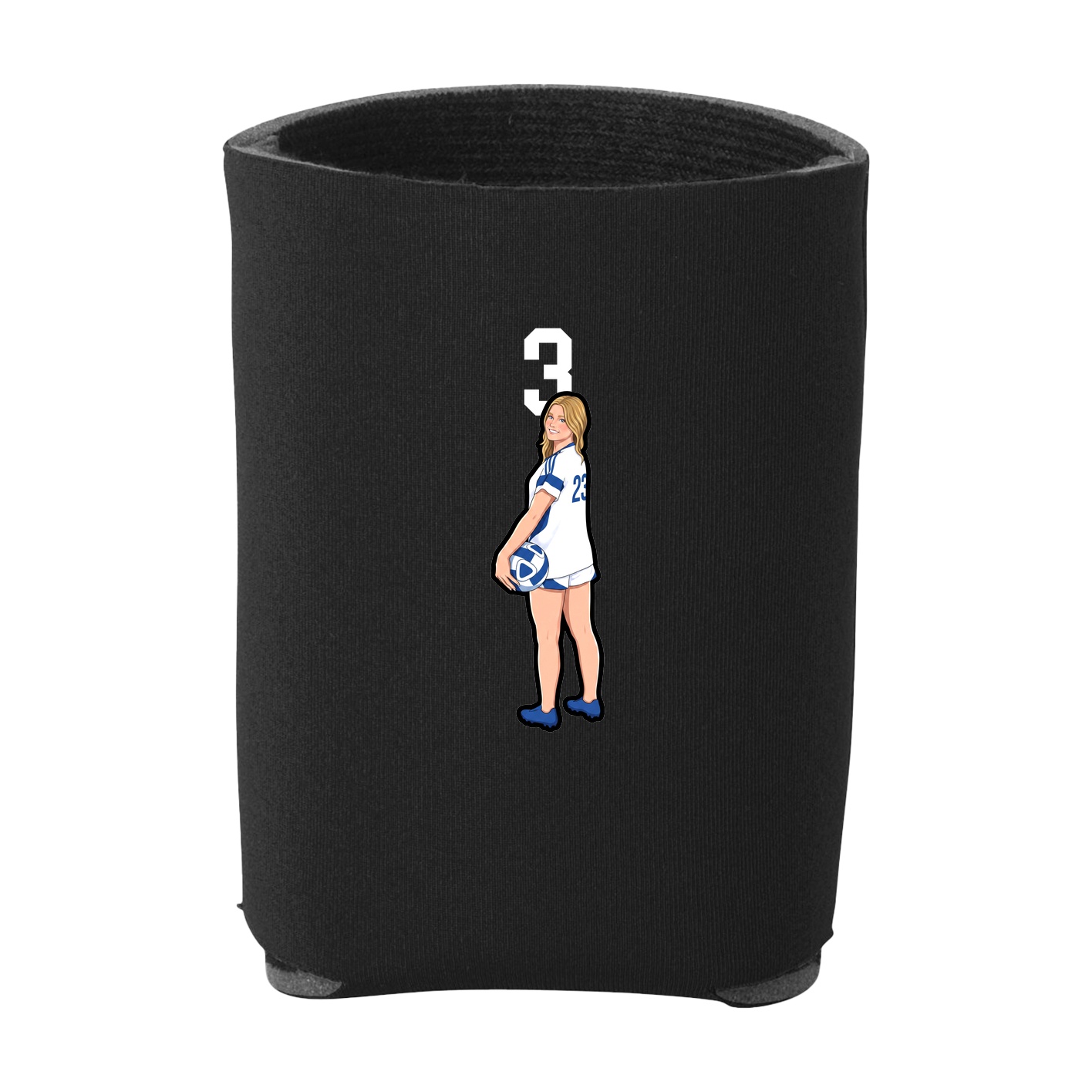 Can Holder — Number Top in Black