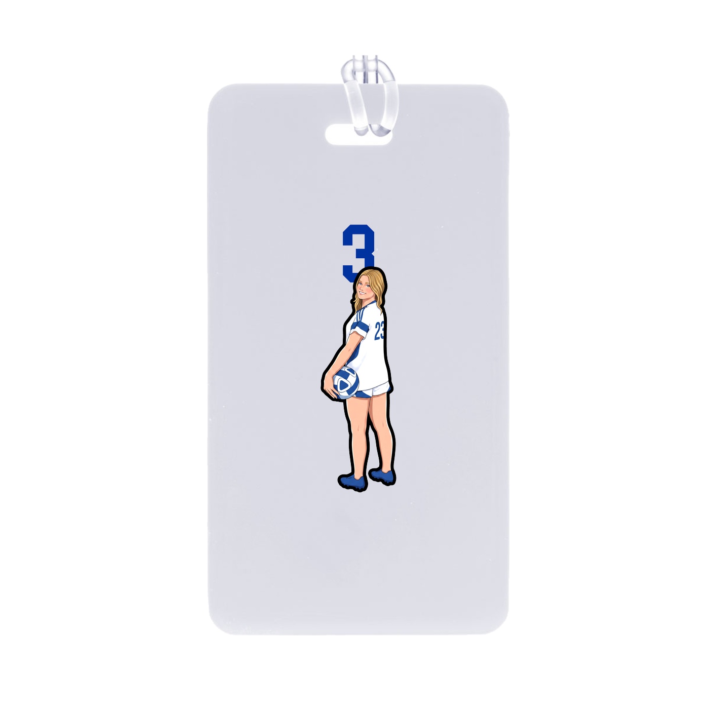 Bag Tag — Number Top in Classic