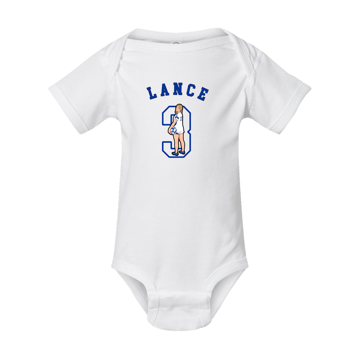 Baby Onesie — Shirsey Arch in White