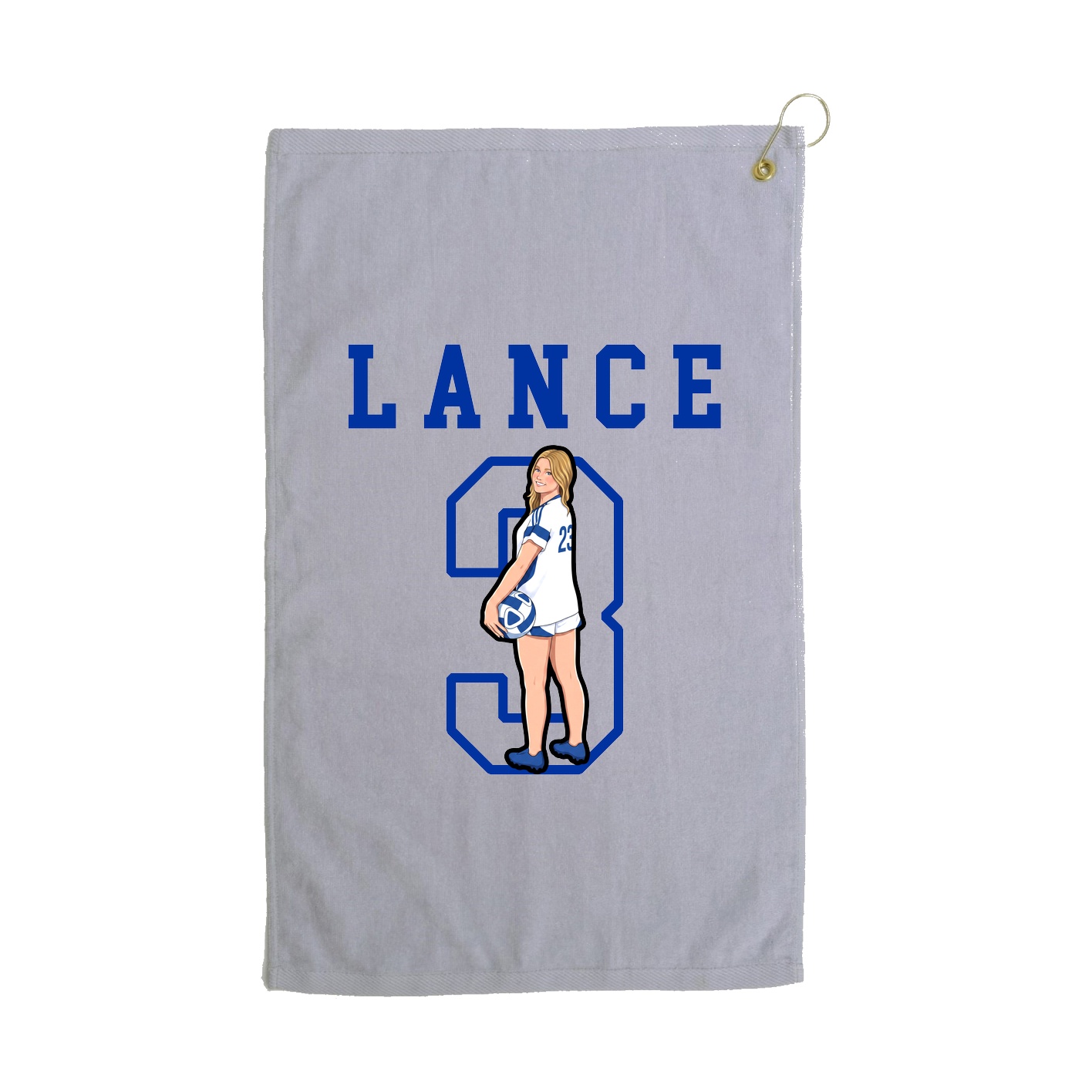 Golf Towel — Shirsey in Grey