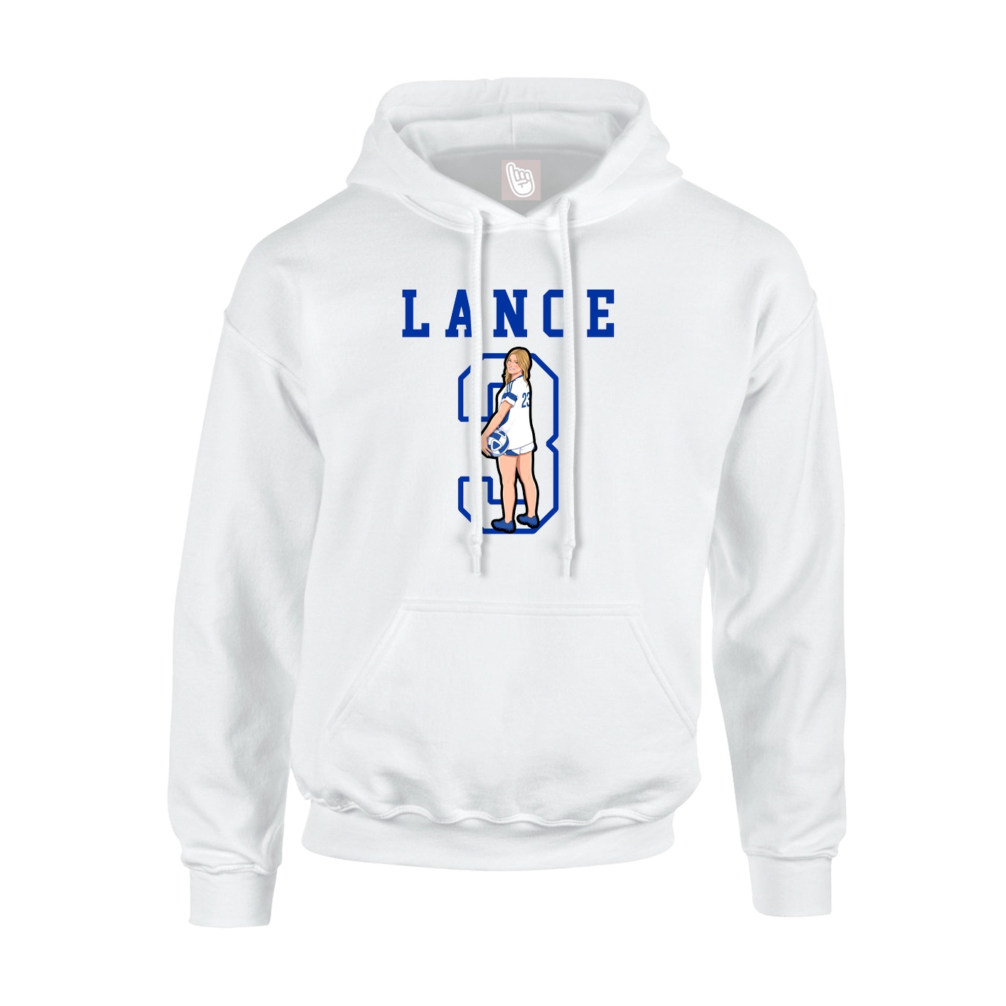Youth Hoodie — Shirsey in White