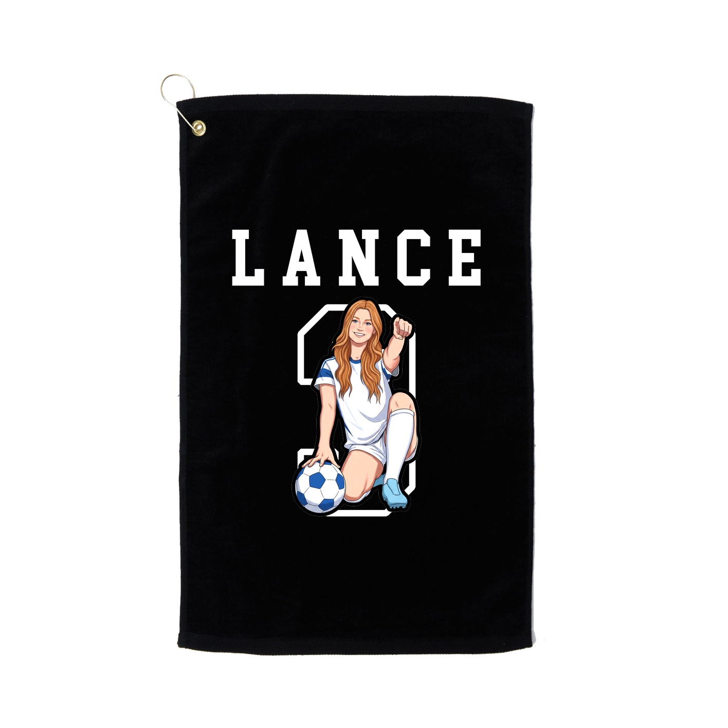 Golf Towel — Shirsey in Black