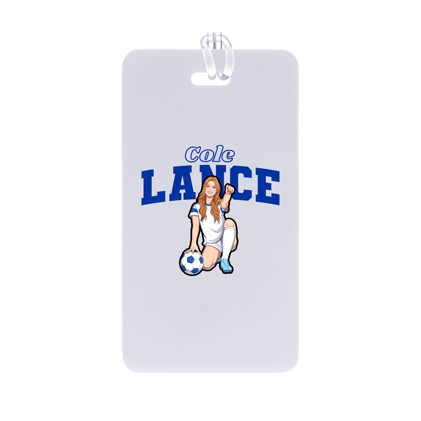 Bag Tag — Name Arch in Classic