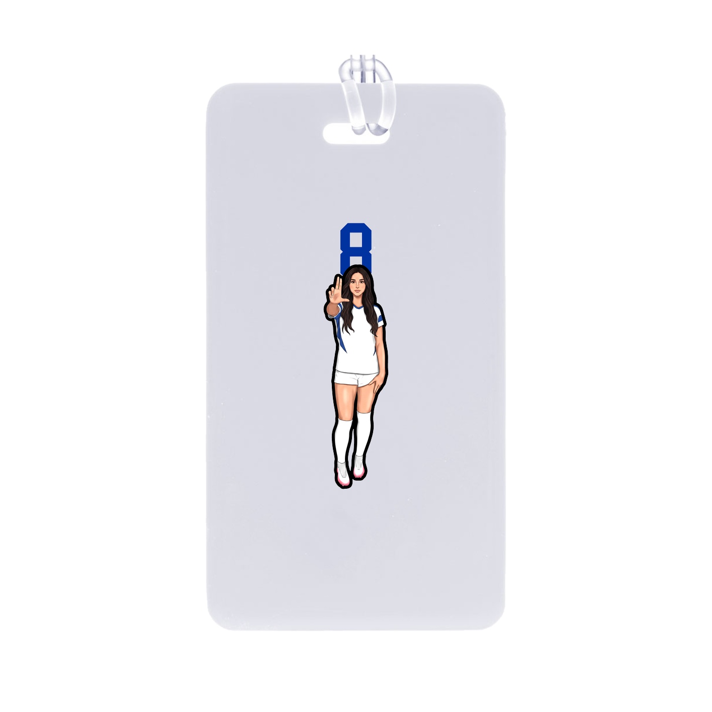 Bag Tag — Number Top in Classic