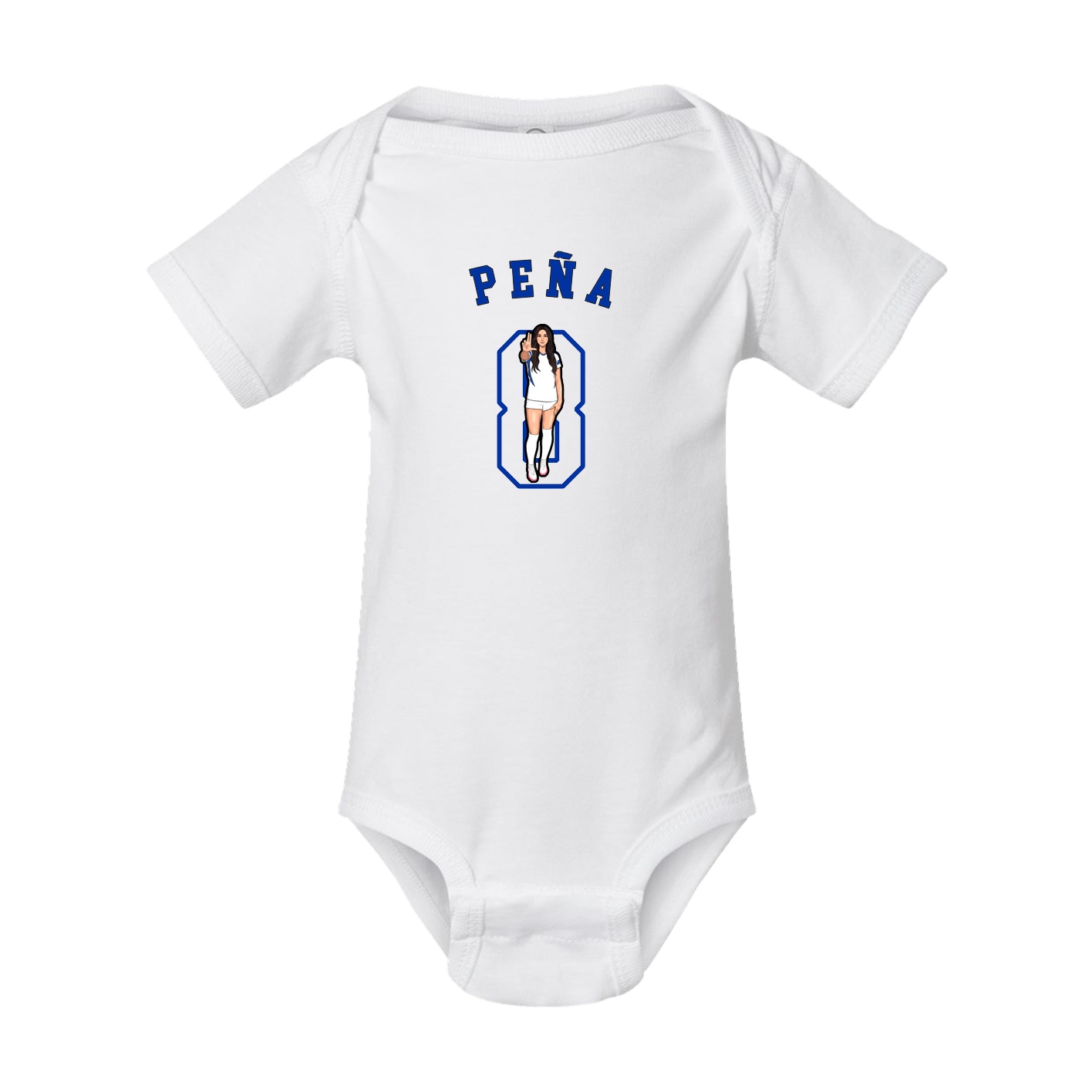 Baby Onesie — Shirsey Arch in White