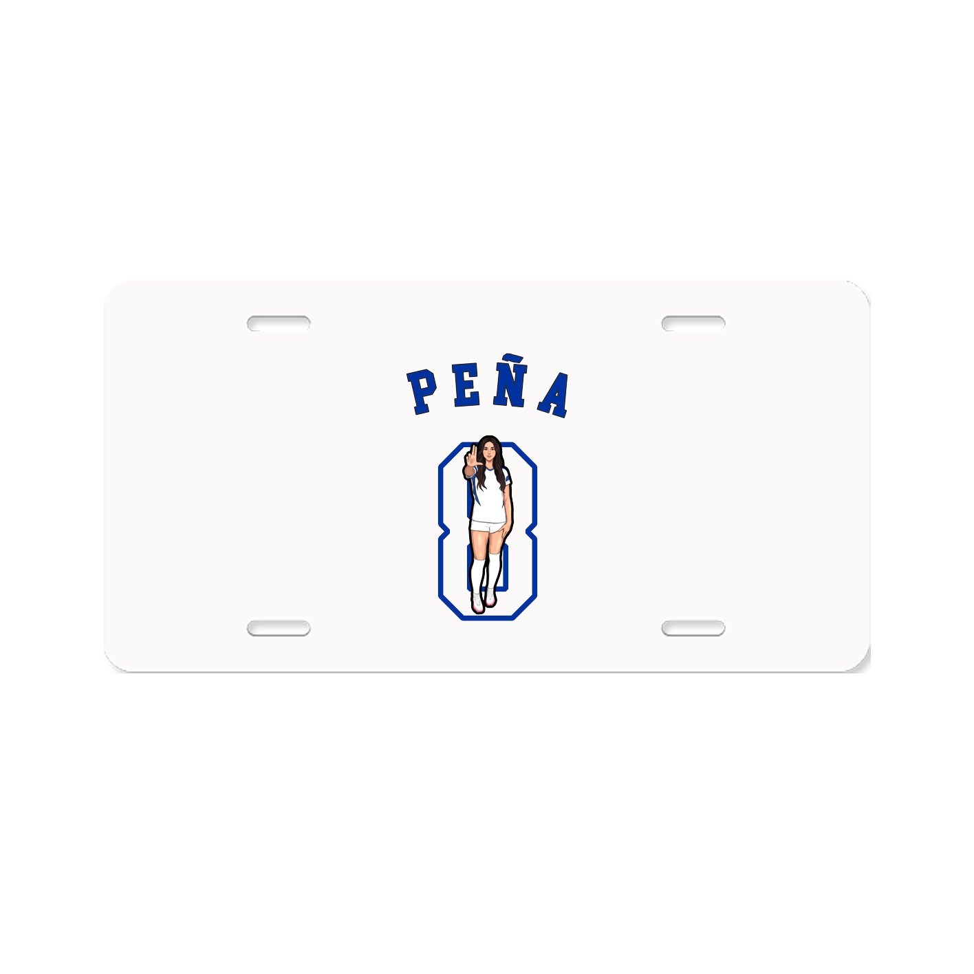License Plate — Shirsey Arch in Classic