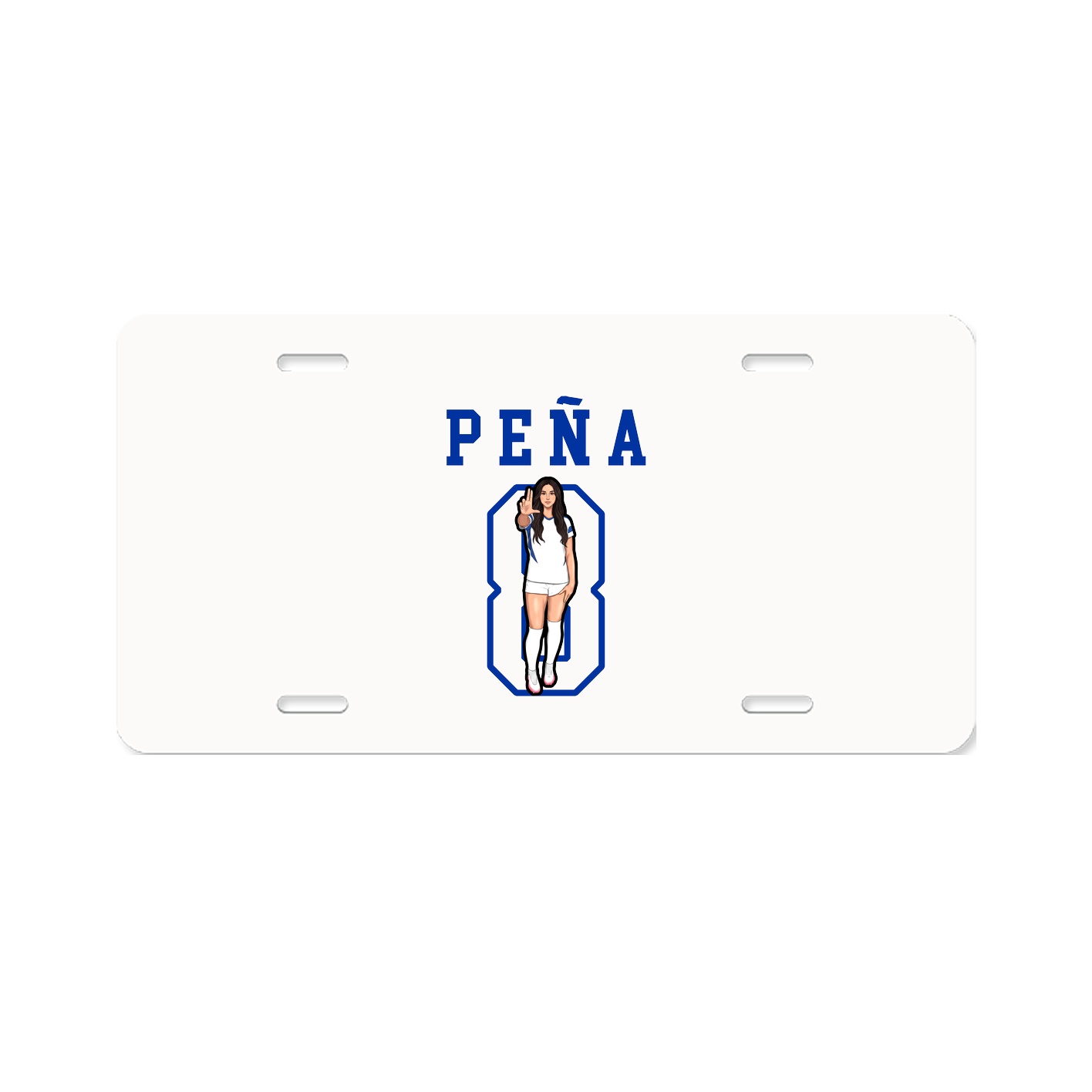 License Plate — Shirsey in Classic