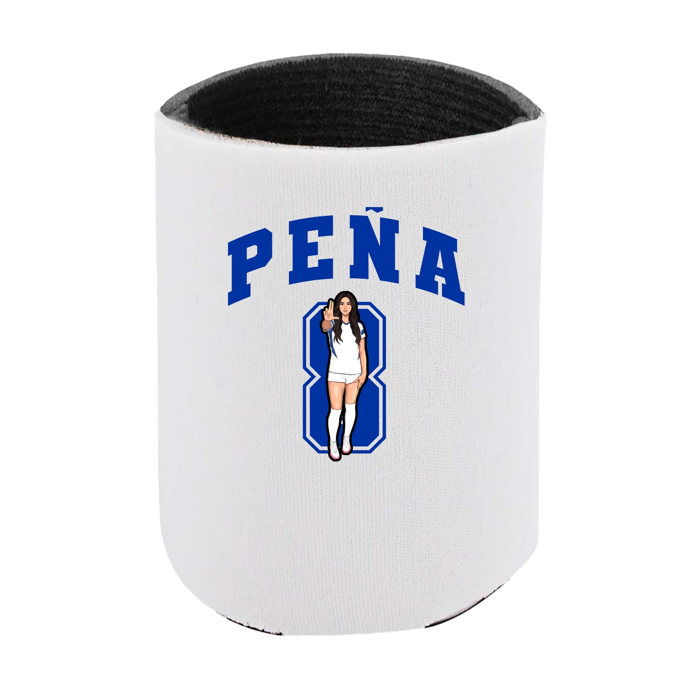 Can Holder — Number in White