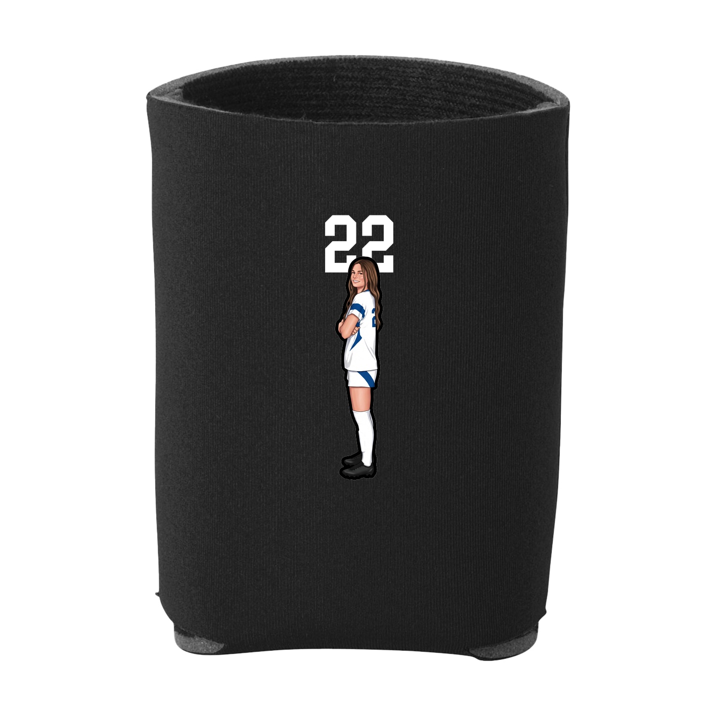 Can Holder — Number Top in Black