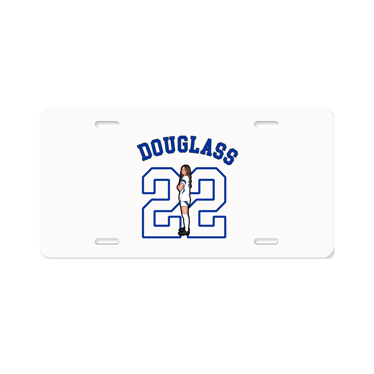 License Plate — Shirsey Arch in Classic