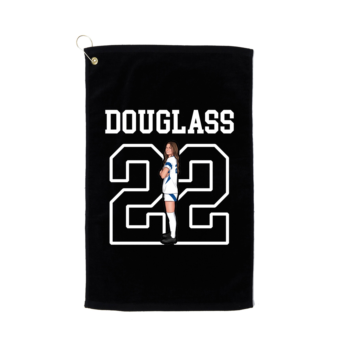 Golf Towel — Shirsey in Black