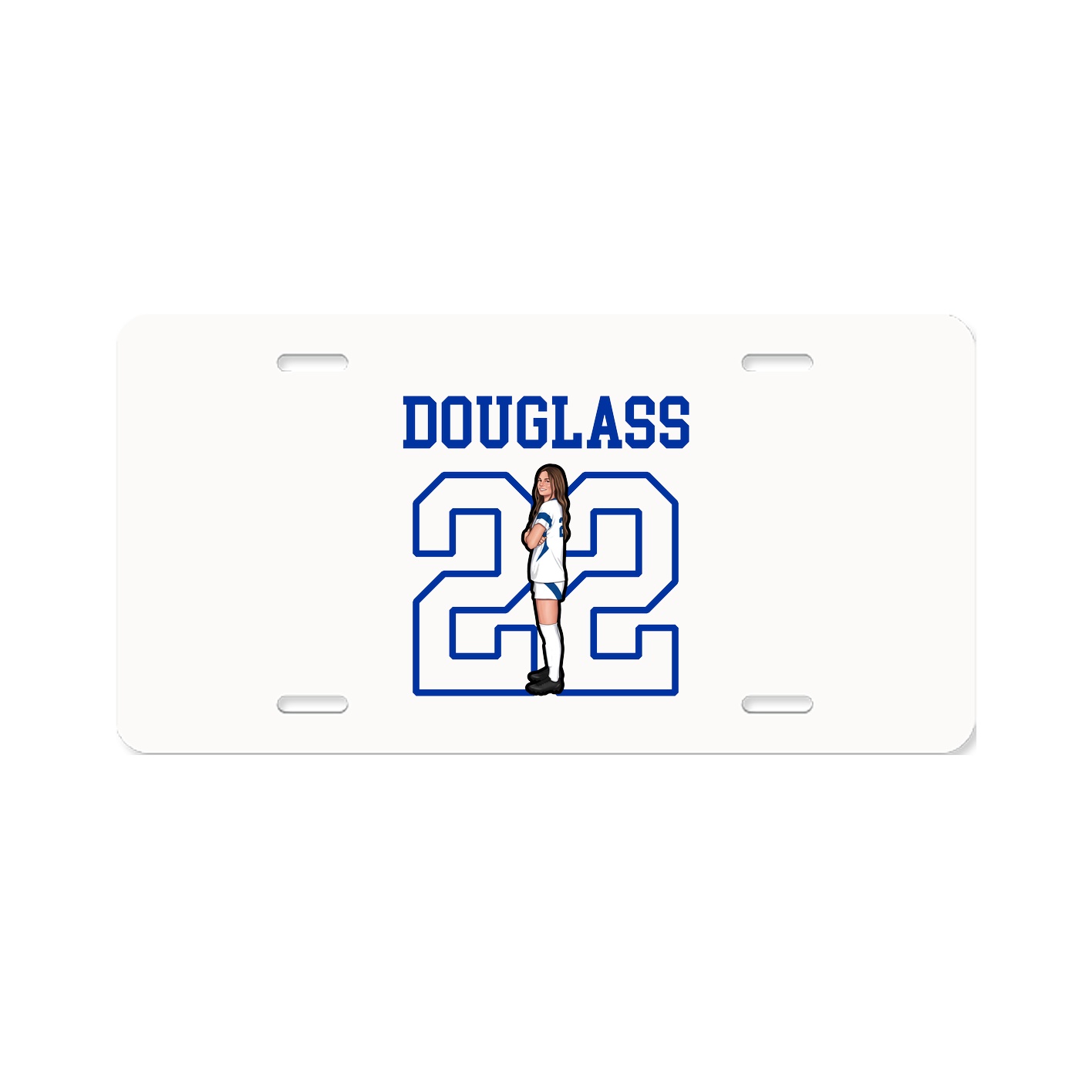 License Plate — Shirsey in Classic