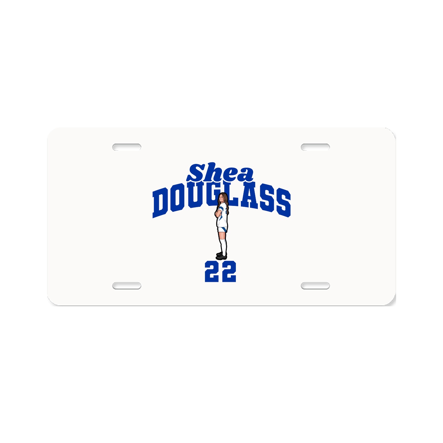 License Plate — Signature Arch in Classic