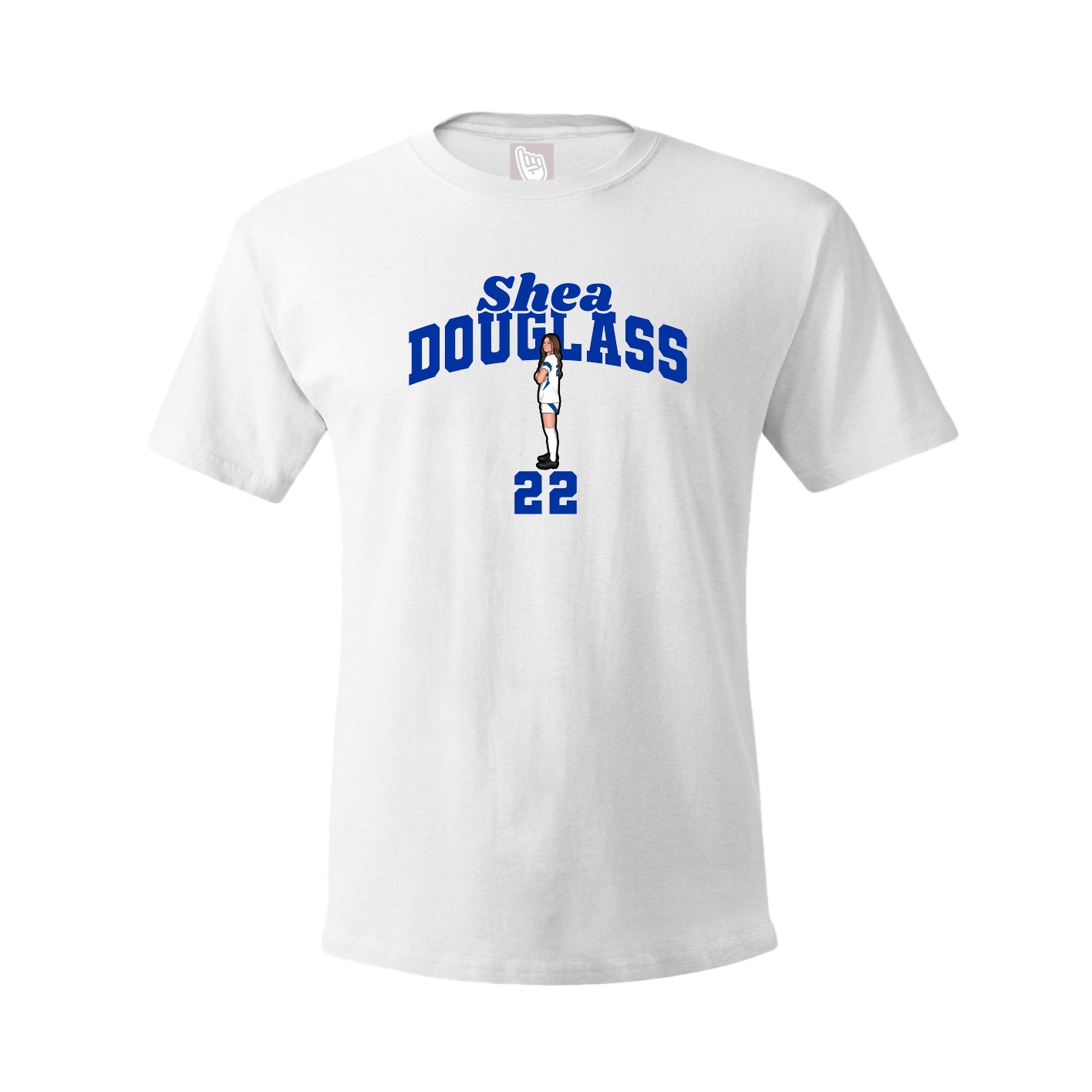 Youth Tee — Signature Arch in White