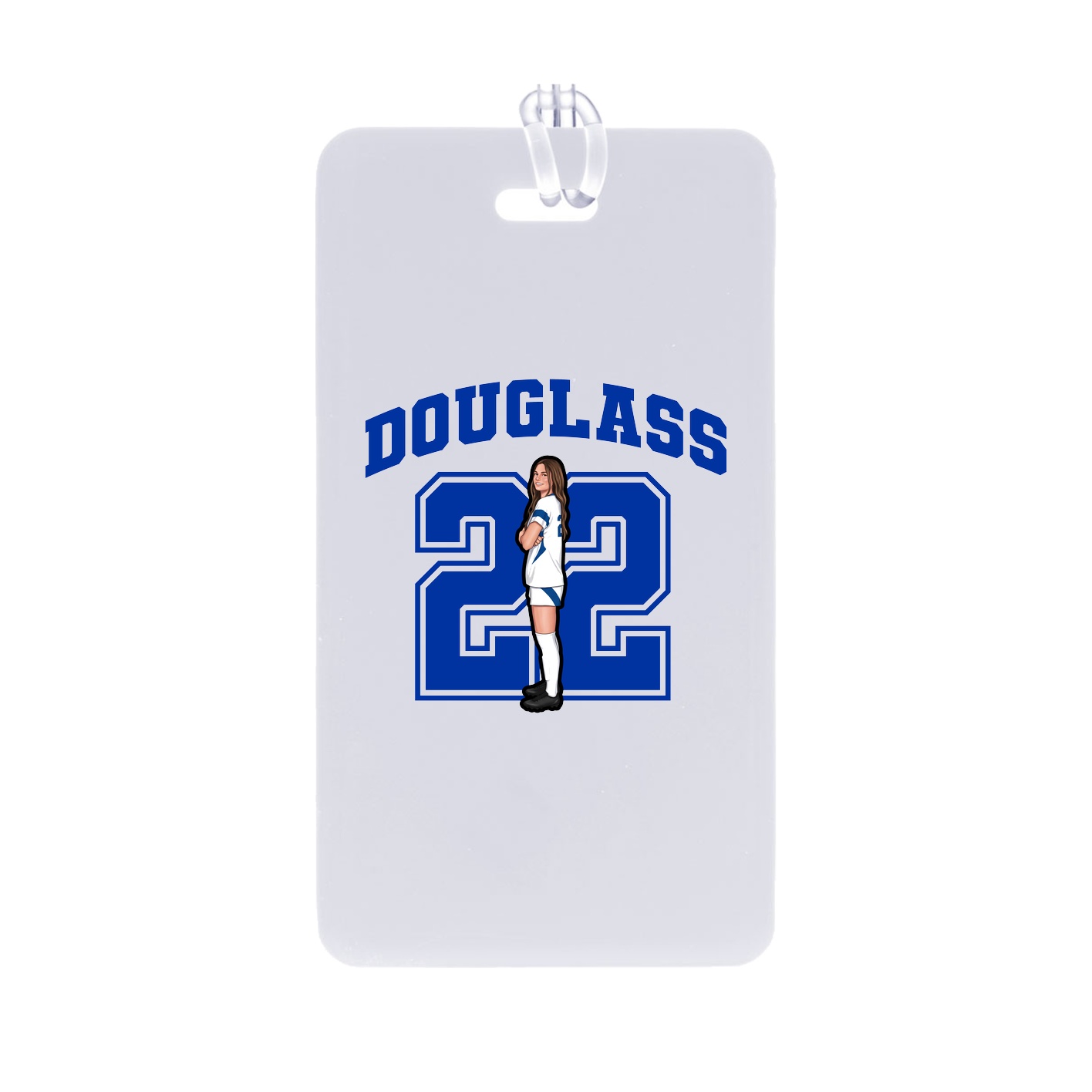 Bag Tag — Number in Classic
