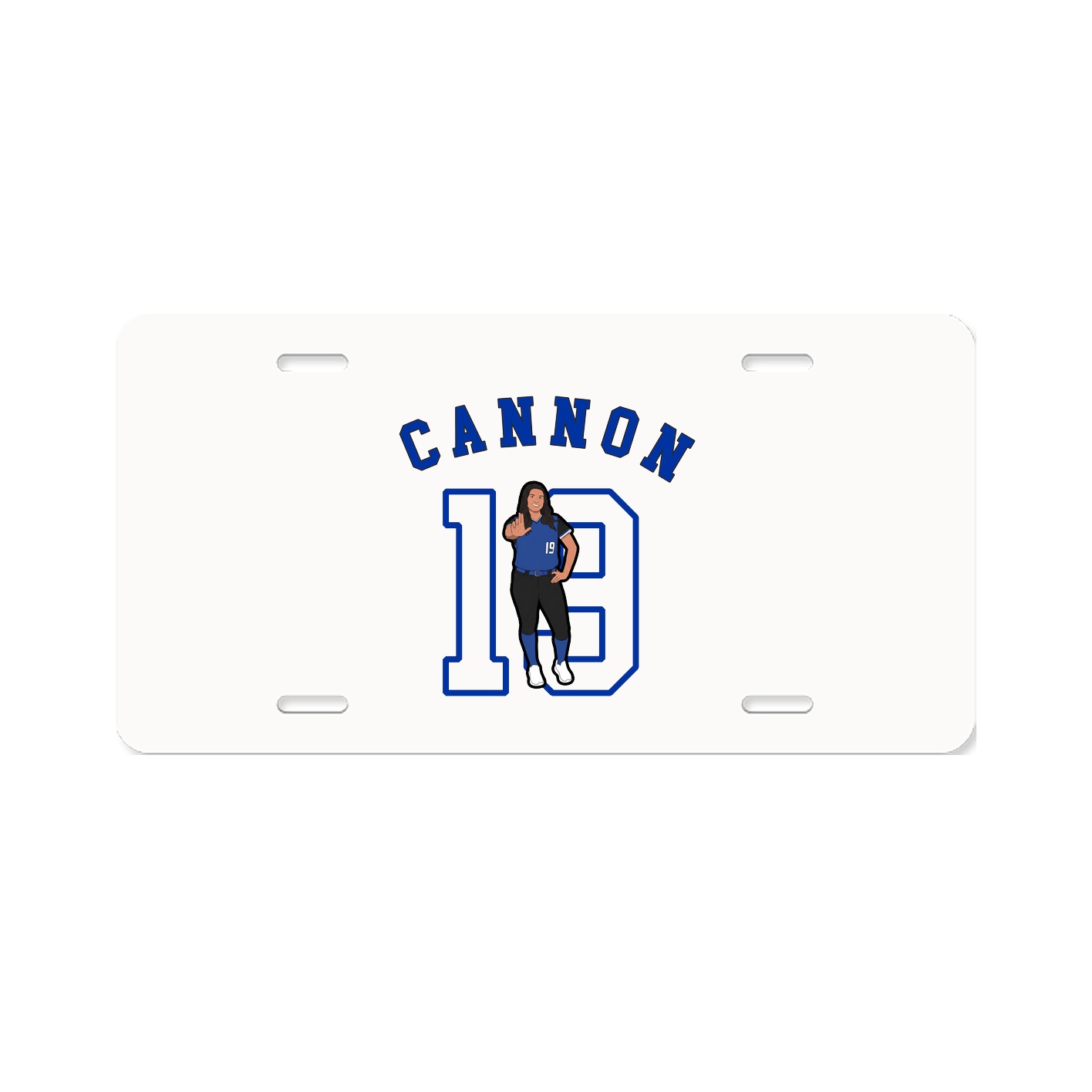 License Plate — Shirsey Arch in Classic