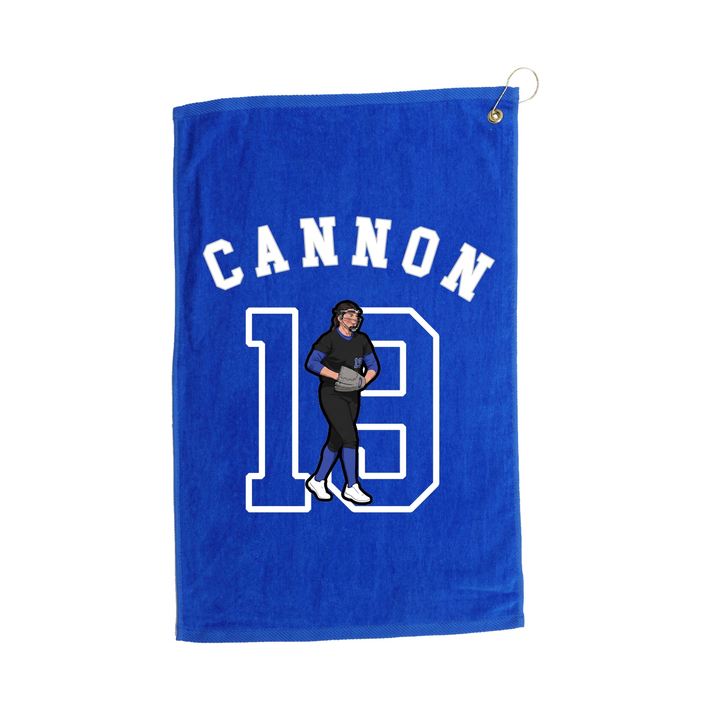 Golf Towel — Shirsey Arch in Royal