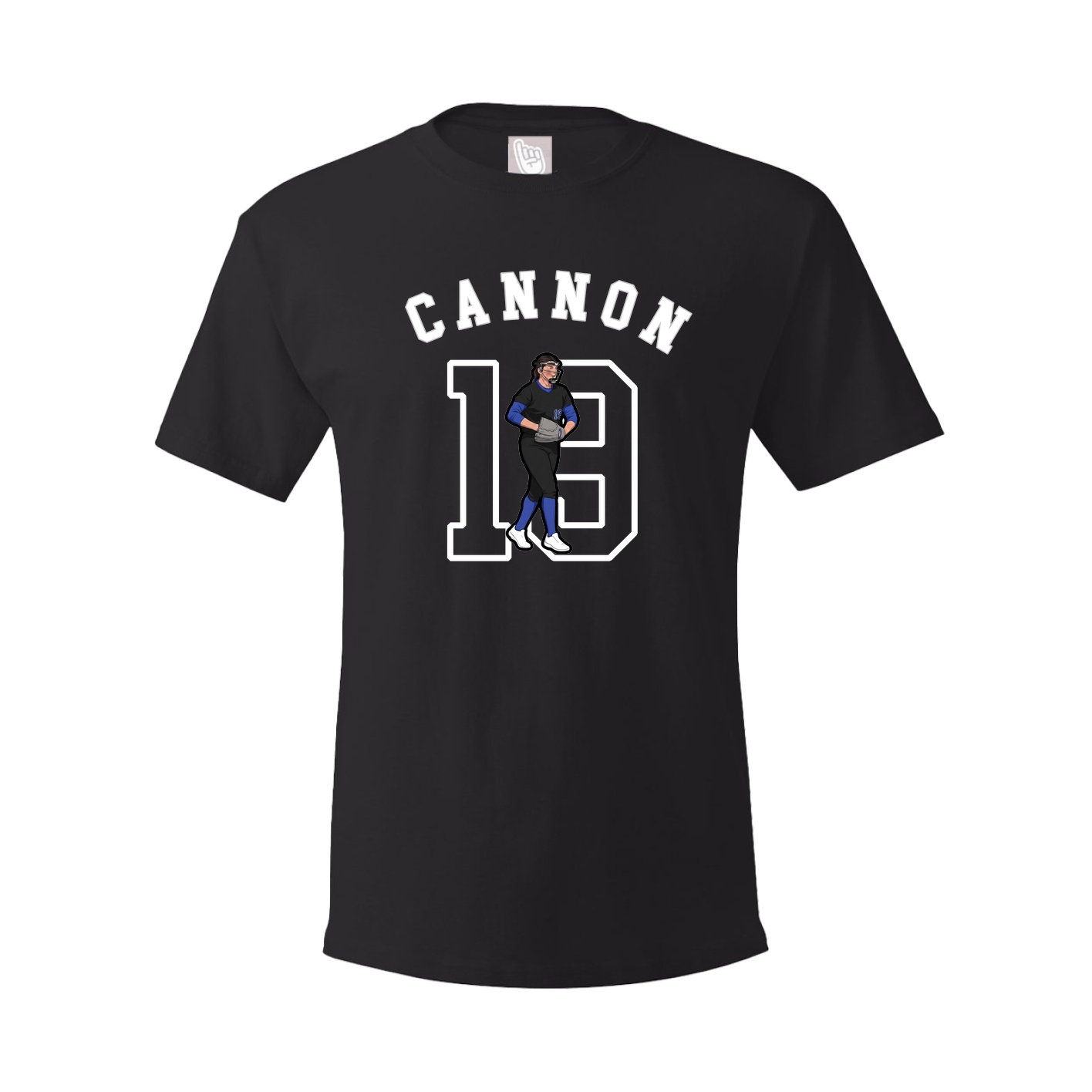 Youth Tee — Shirsey Arch in Black