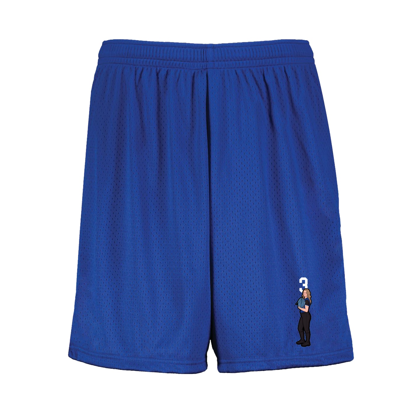 Shorts — Number Top in Royal