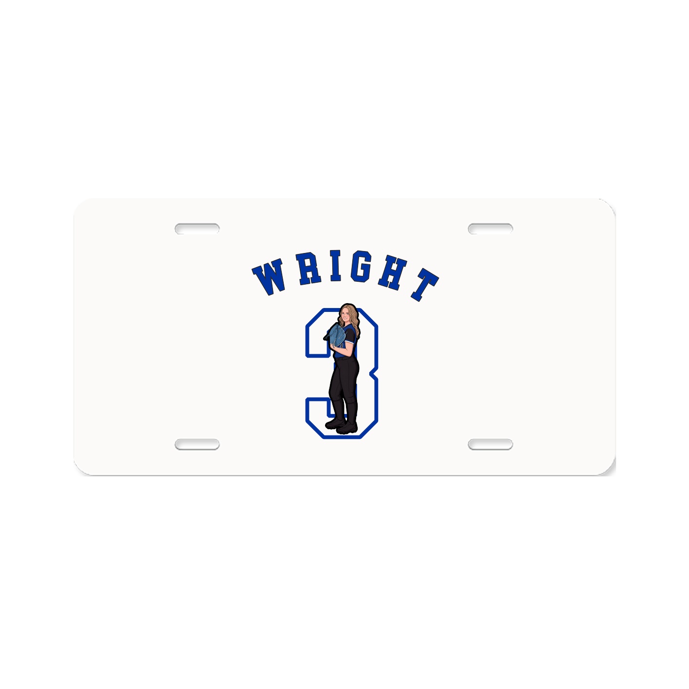 License Plate — Shirsey Arch in Classic