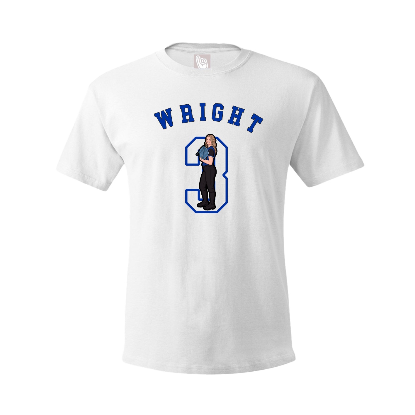 Youth Tee — Shirsey Arch in White