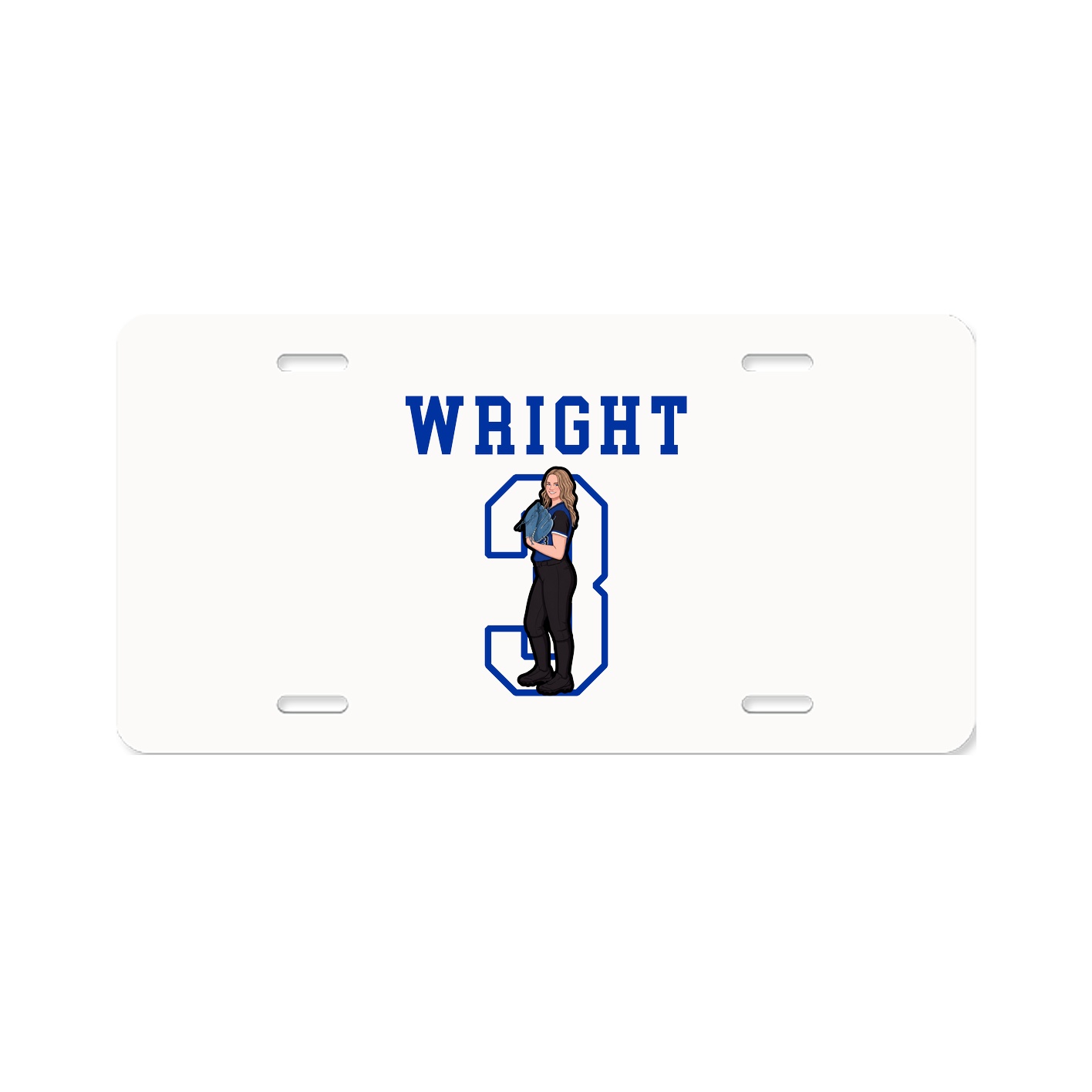 License Plate — Shirsey in Classic